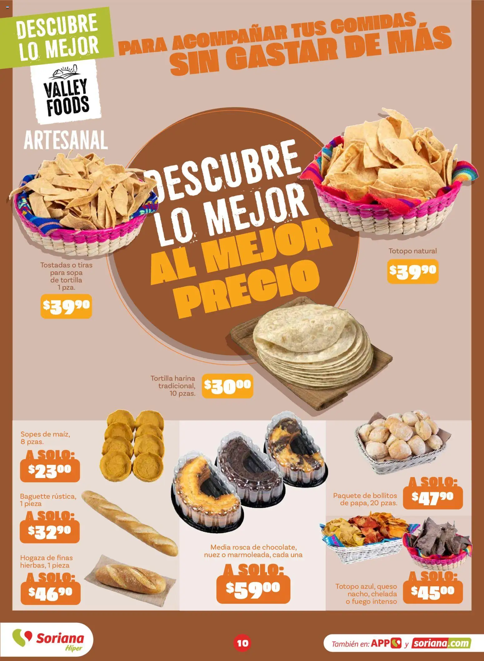 Nuevas ofertas de Soriana válidas en toda la República Mexicana desde el 31/08/2026. ¡Encuentra las mejores ofertas en Soriana Descubre lo mejor al mejor precio Híper Nacional! | Página: 11 | Productos: Harina, Sopa, Queso, Nuez