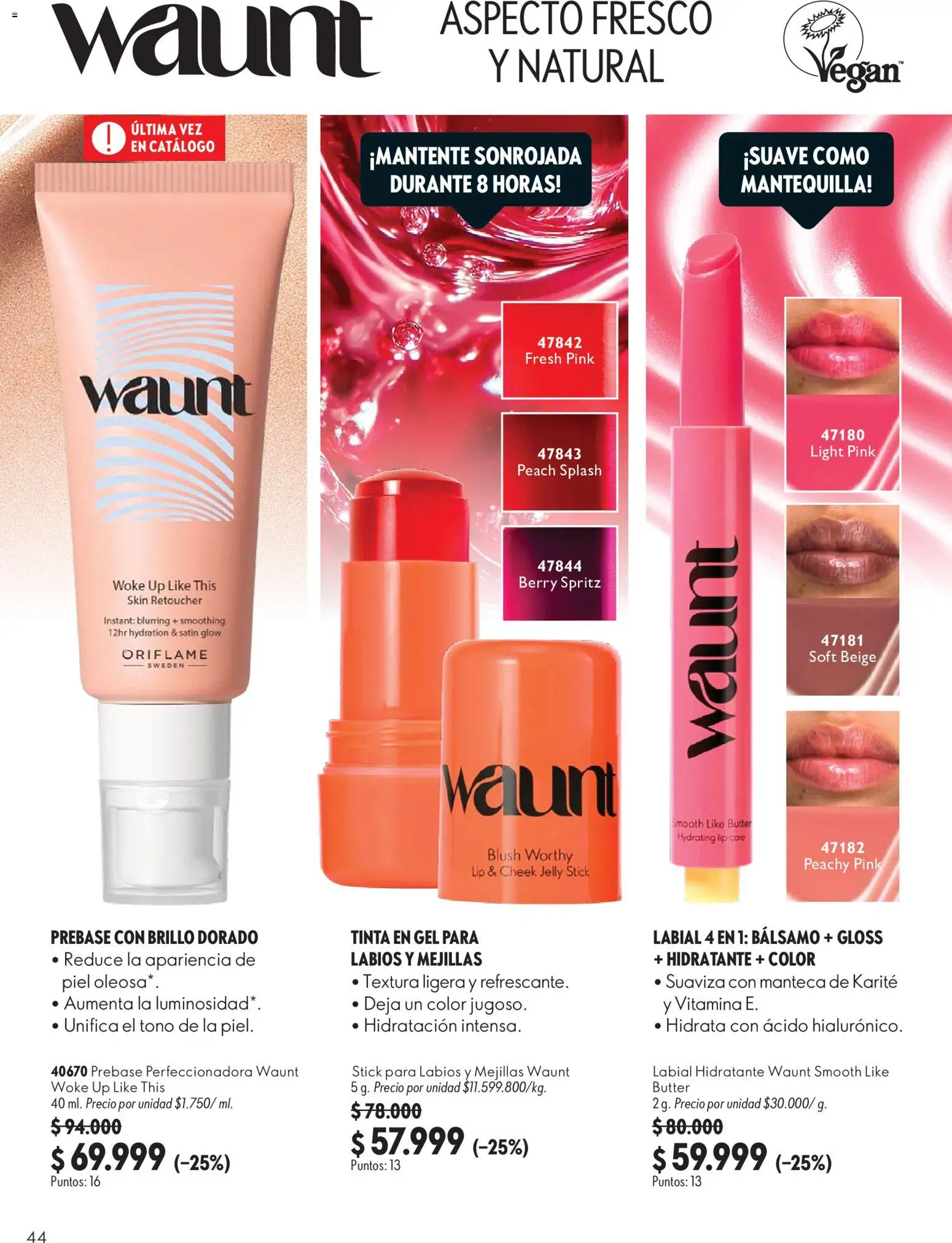 Oriflame revista - valida desde el 03/10/2026 | Página: 44