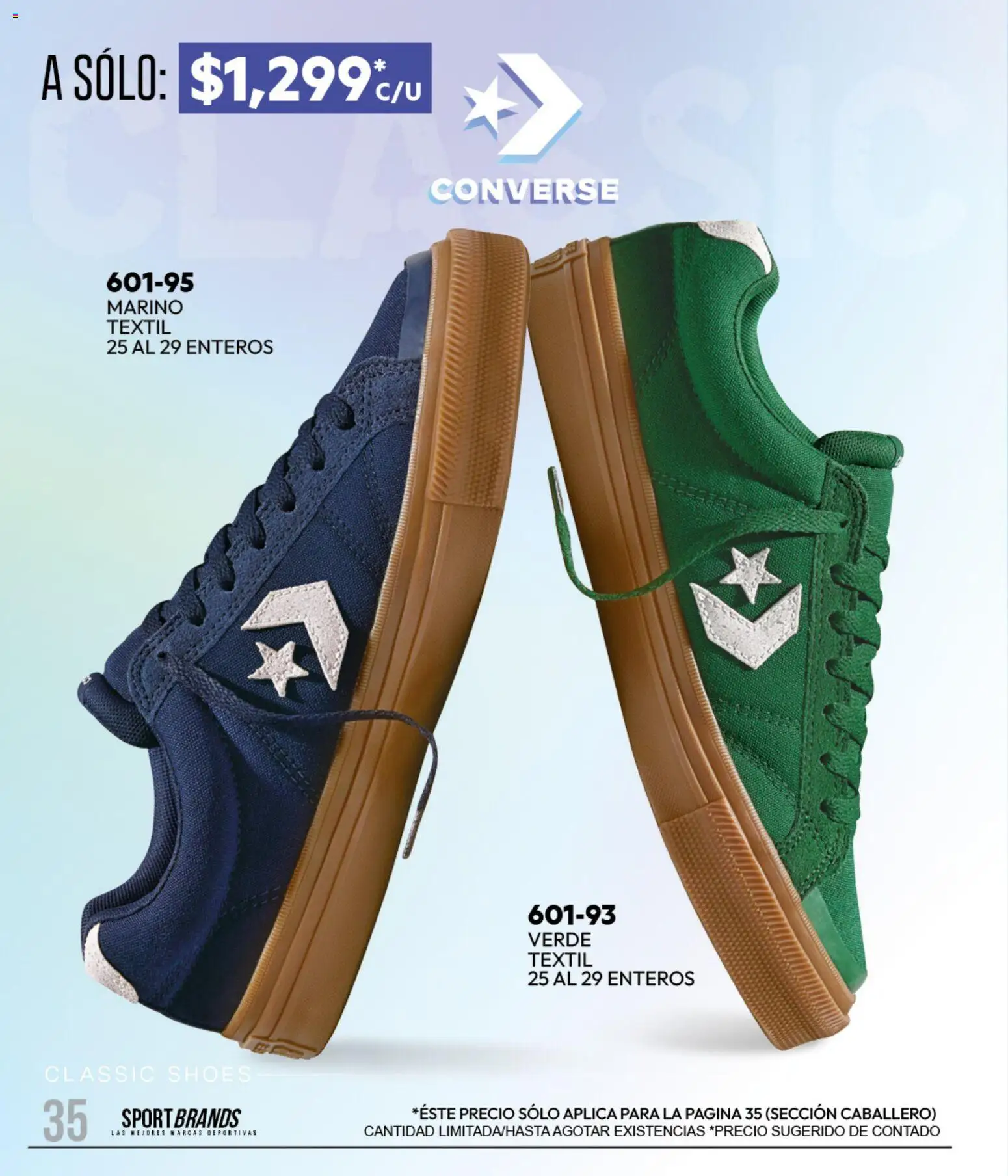 Nuevas ofertas de Cklass válidas en toda la República Mexicana desde el 11/09/2026. ¡Encuentra las mejores ofertas en Cklass catálogo Sportbrands Caballero Invierno! | Página: 46