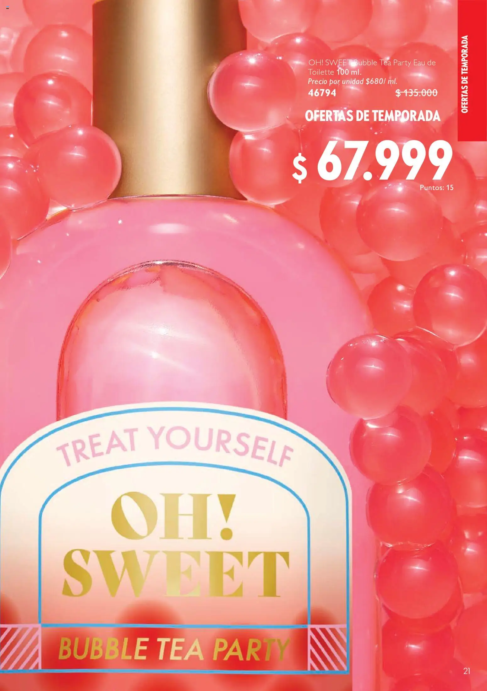 Oriflame revista - valida desde el 01/08/2026 | Página: 21 | Productos: Eau de toilette