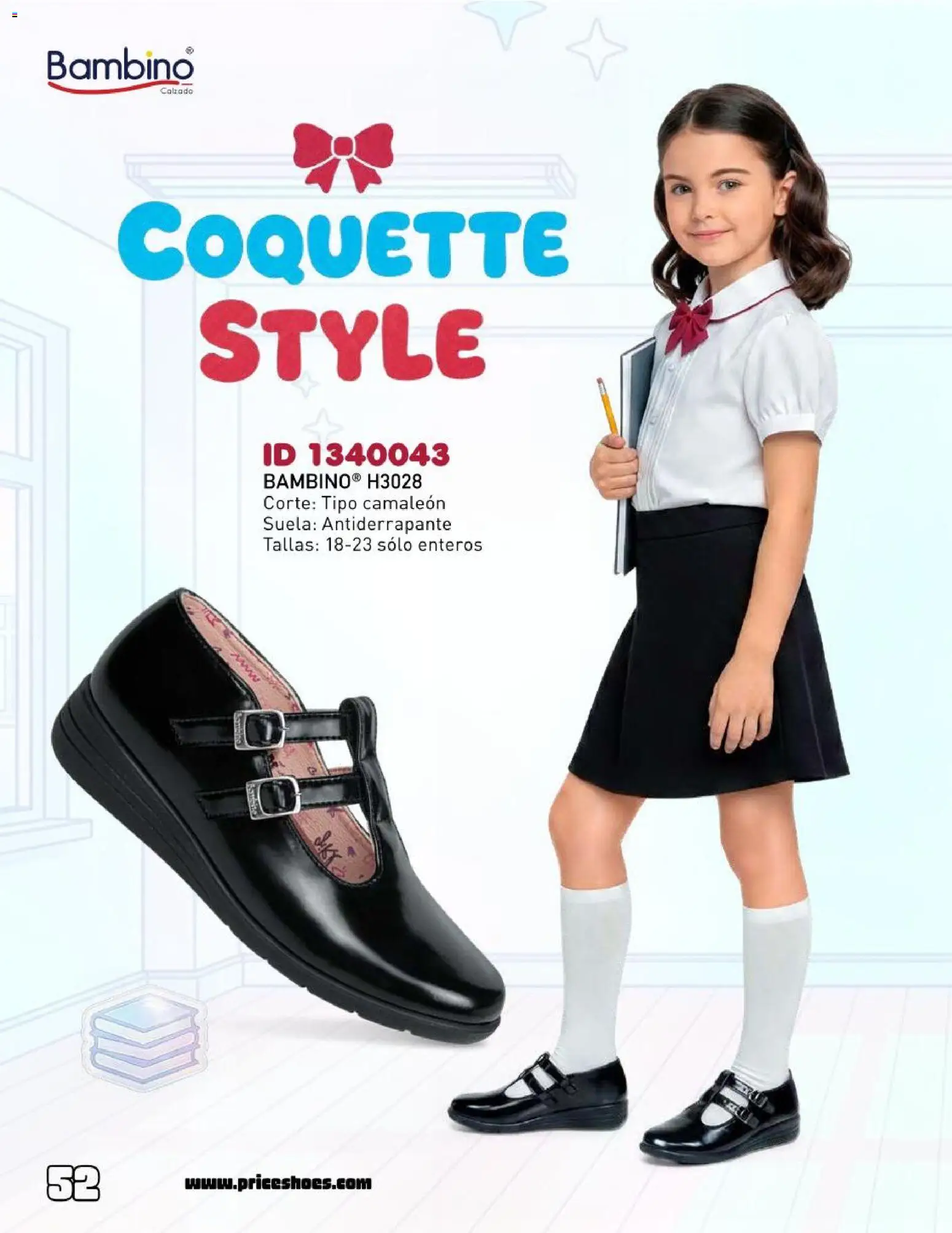 Nuevas ofertas de Price Shoes válidas en toda la República Mexicana desde el 12.06.2026. ¡Encuentra las mejores ofertas en Price Shoes catálogo Escolar! | Página: 52