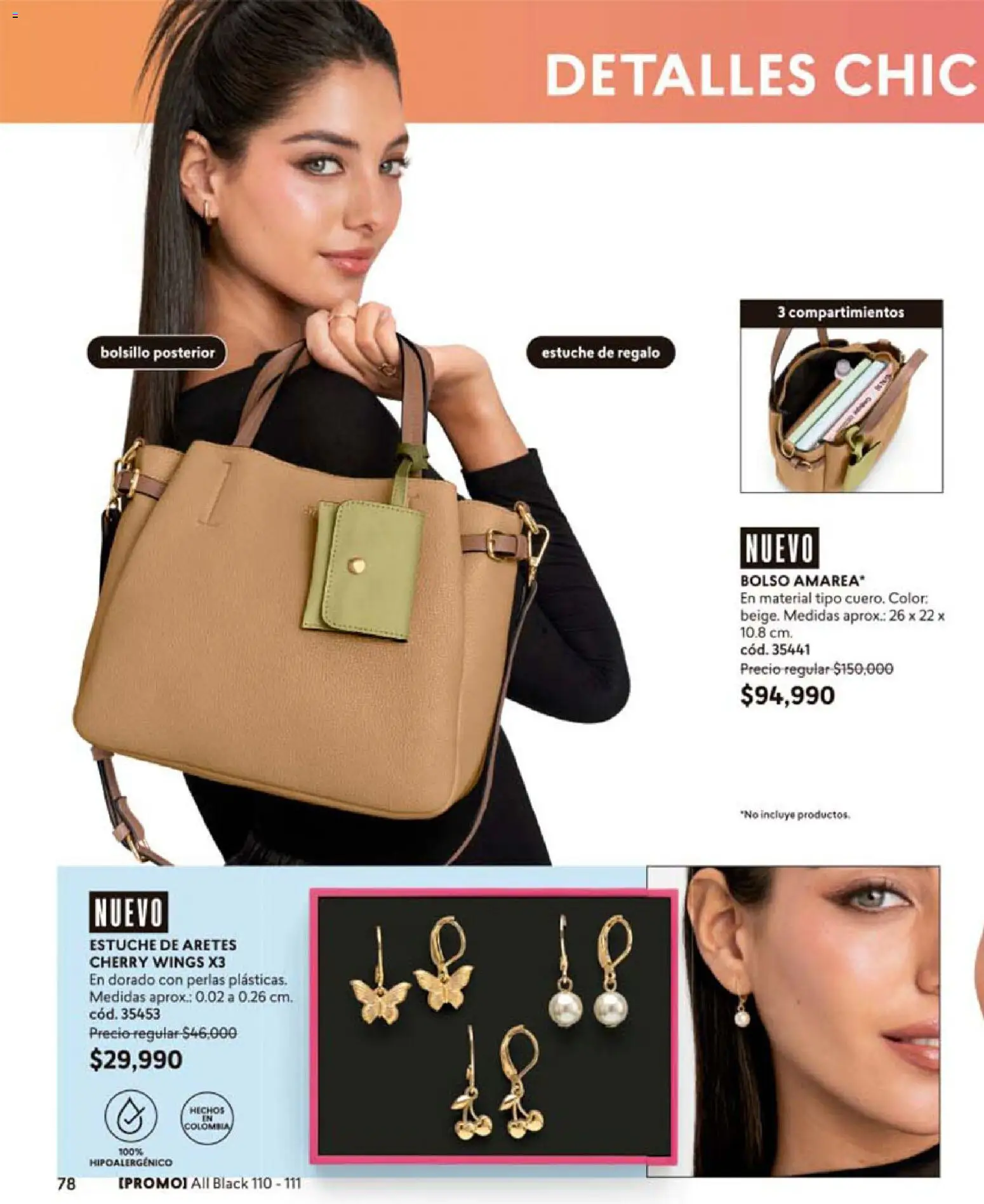 CyZone revista - valida desde el 19.05.2026 | Página: 78 | Productos: Bolso, Estuche, Aretes