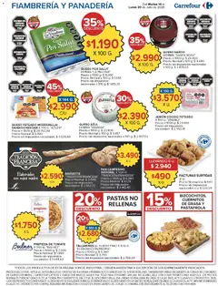Vista previa Carrefour ofertas válido desde el 14/07/2026 | Página: 13 | Productos: Teléfono, Panadería, Queso, Pan