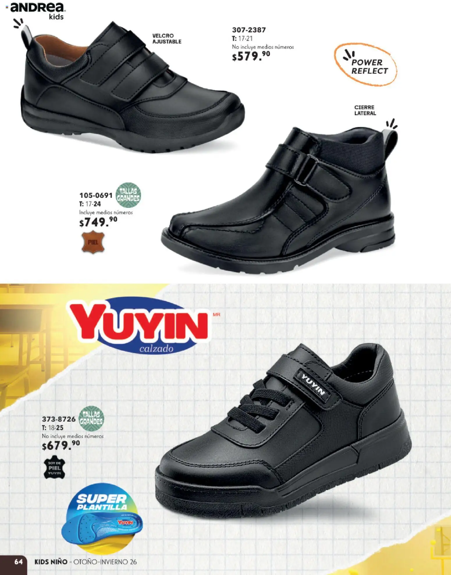 Nuevas ofertas de Andrea válidas en toda la República Mexicana desde el 23/08/2026. ¡Encuentra las mejores ofertas en Andrea catálogo Infantil! | Página: 64