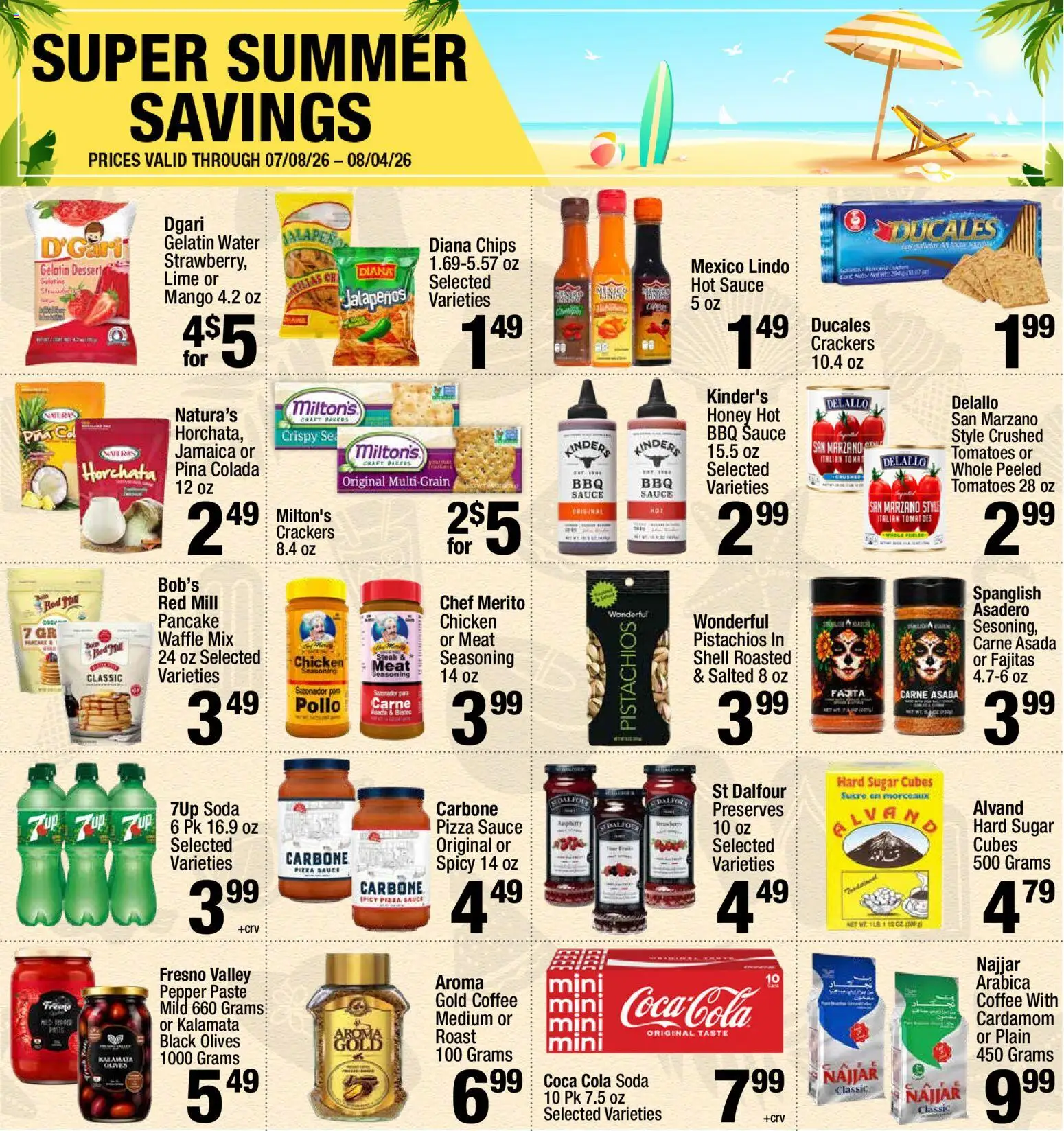 Super King Ad - valid from 07/28/2026 | Page: 5 | Products: Pizza, Tomatoes, Pepper, Mango