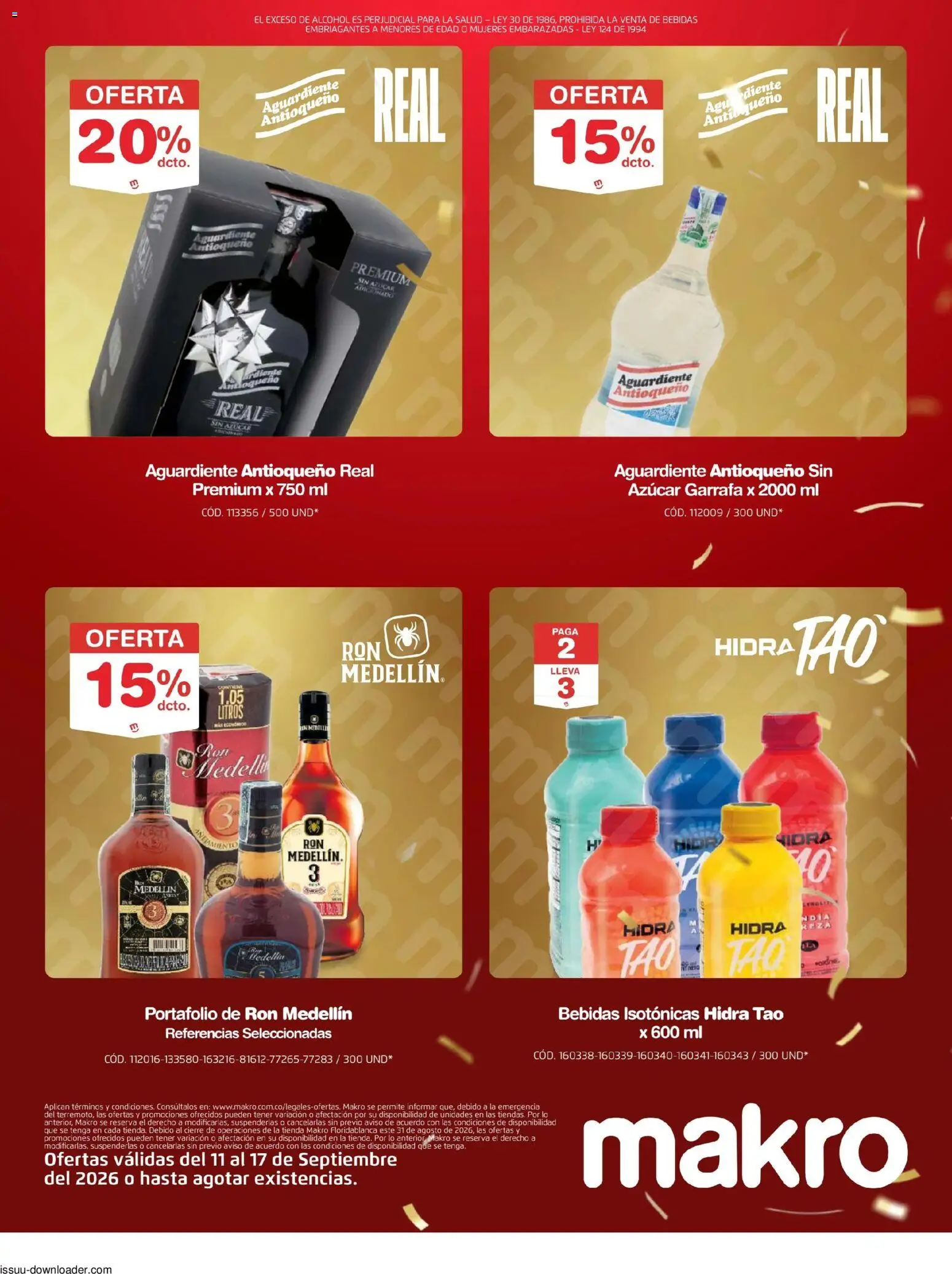 Makro revista - valida desde el 11/09/2026 | Página: 16