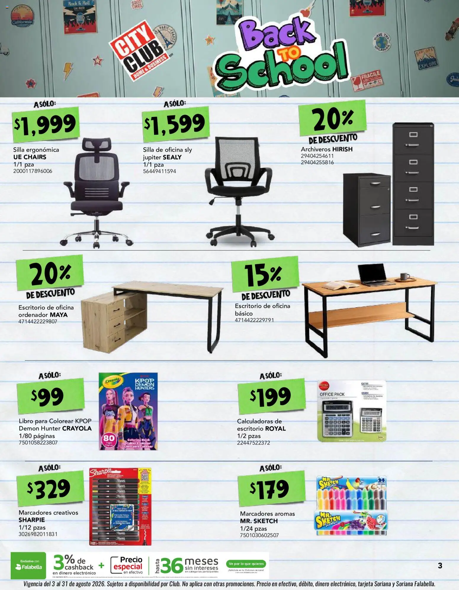 Nuevas ofertas de City Club válidas en toda la República Mexicana desde el 03/08/2026. ¡Encuentra las mejores ofertas en City Club catálogo! | Página: 3