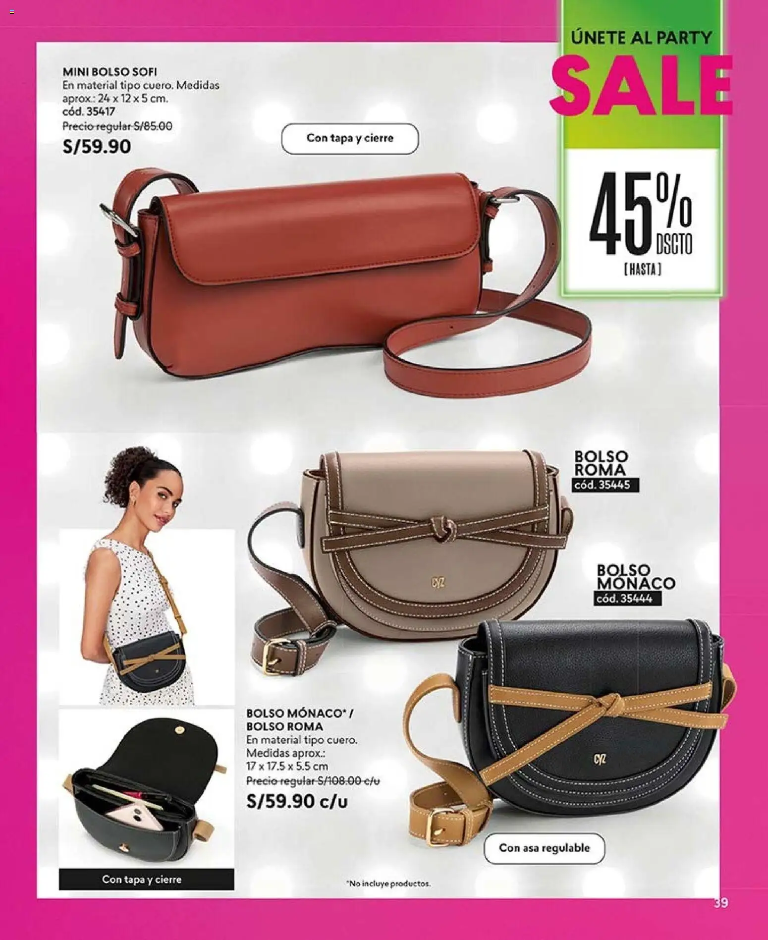 Catálogo CyZone válido desde 20/06/2026 | Página: 51 | Productos: Bolso