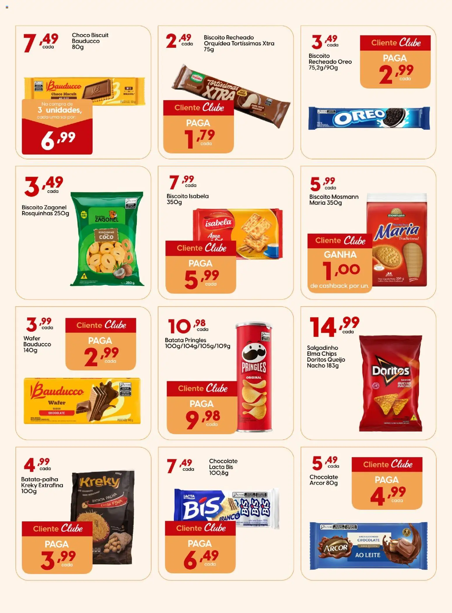Rissul Folheto - válido de 10/09/2026 | Página: 4 | Produtos: Biscoito, Elma Chips, Chocolate, Água