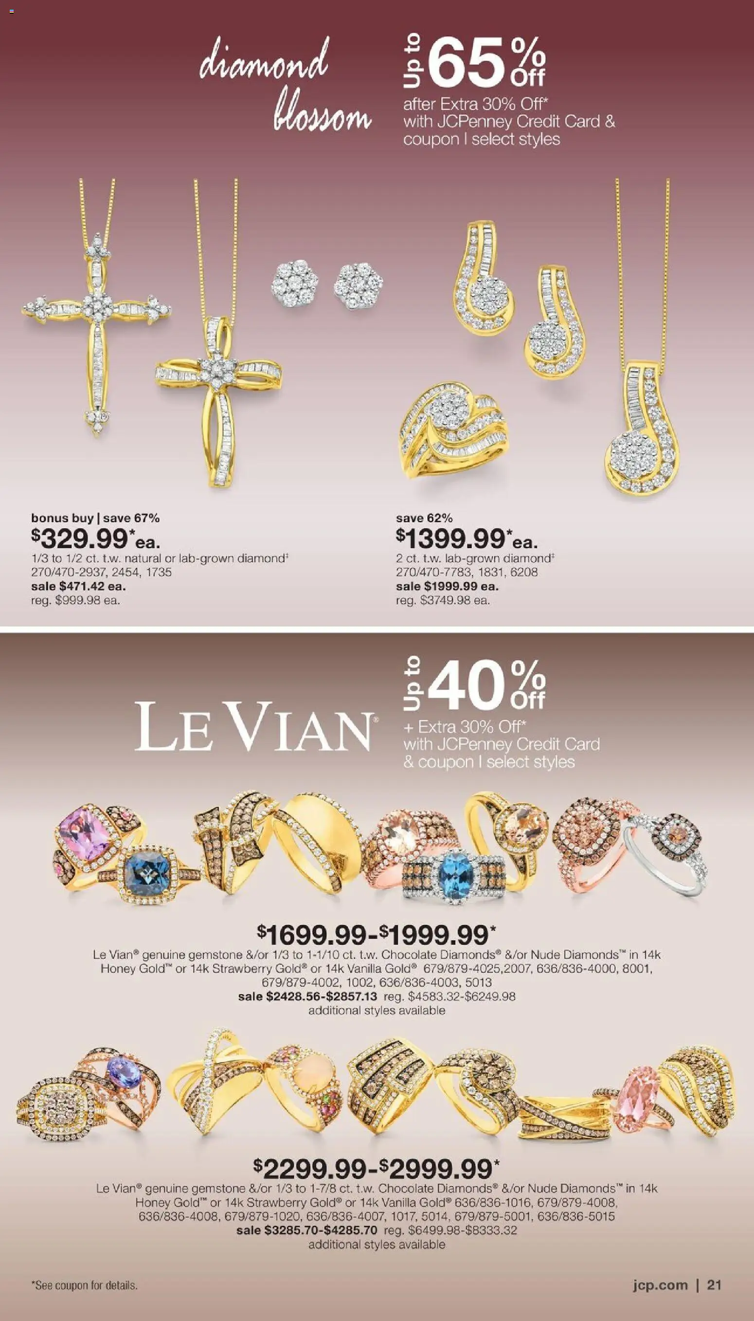 JCPenney Mother’s Day Jewelry Sale - valid from 09.04.2026 | Page: 20 | Products: Chocolate