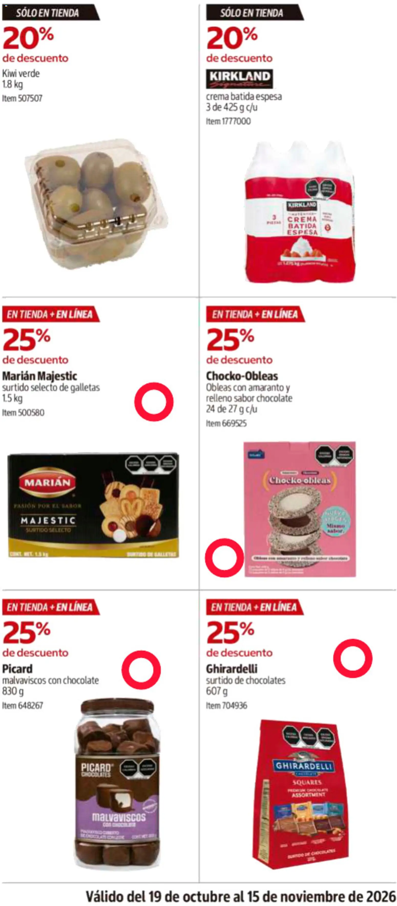 Nuevas ofertas de Costco válidas en toda la República Mexicana desde el 19/10/2026. ¡Encuentra las mejores ofertas en Costco catálogo! | Página: 25