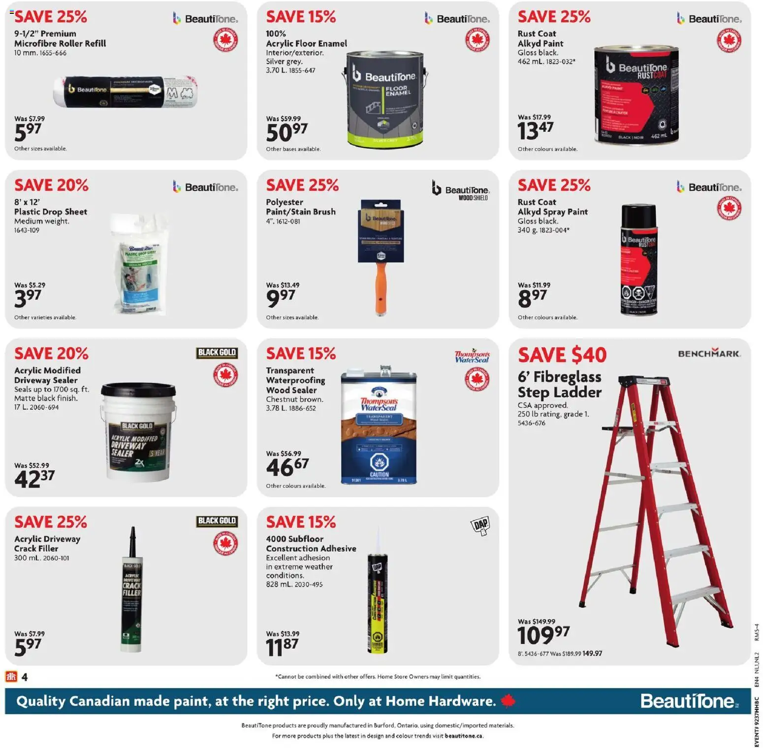 Home Hardware flyer valid from Sep 10, 2026 | Page: 5