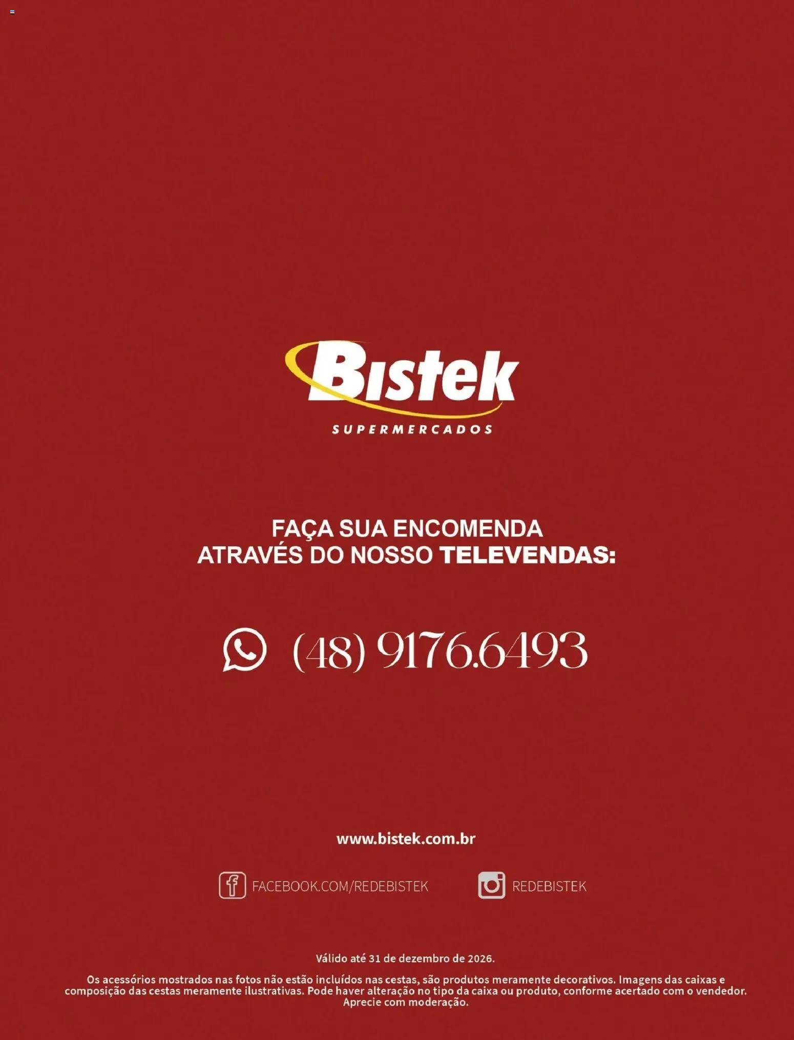 Bistek Supermercados Folheto - válido de 06/10/2026 | Página: 8