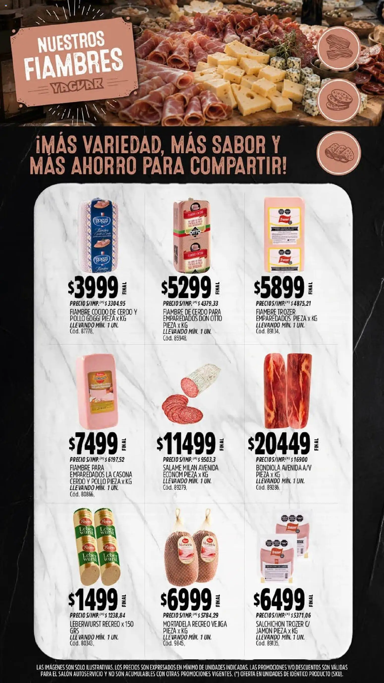 Yaguar - Oferta Semanal Mendoza │ válido desde el 26/10/2026 | Página: 9