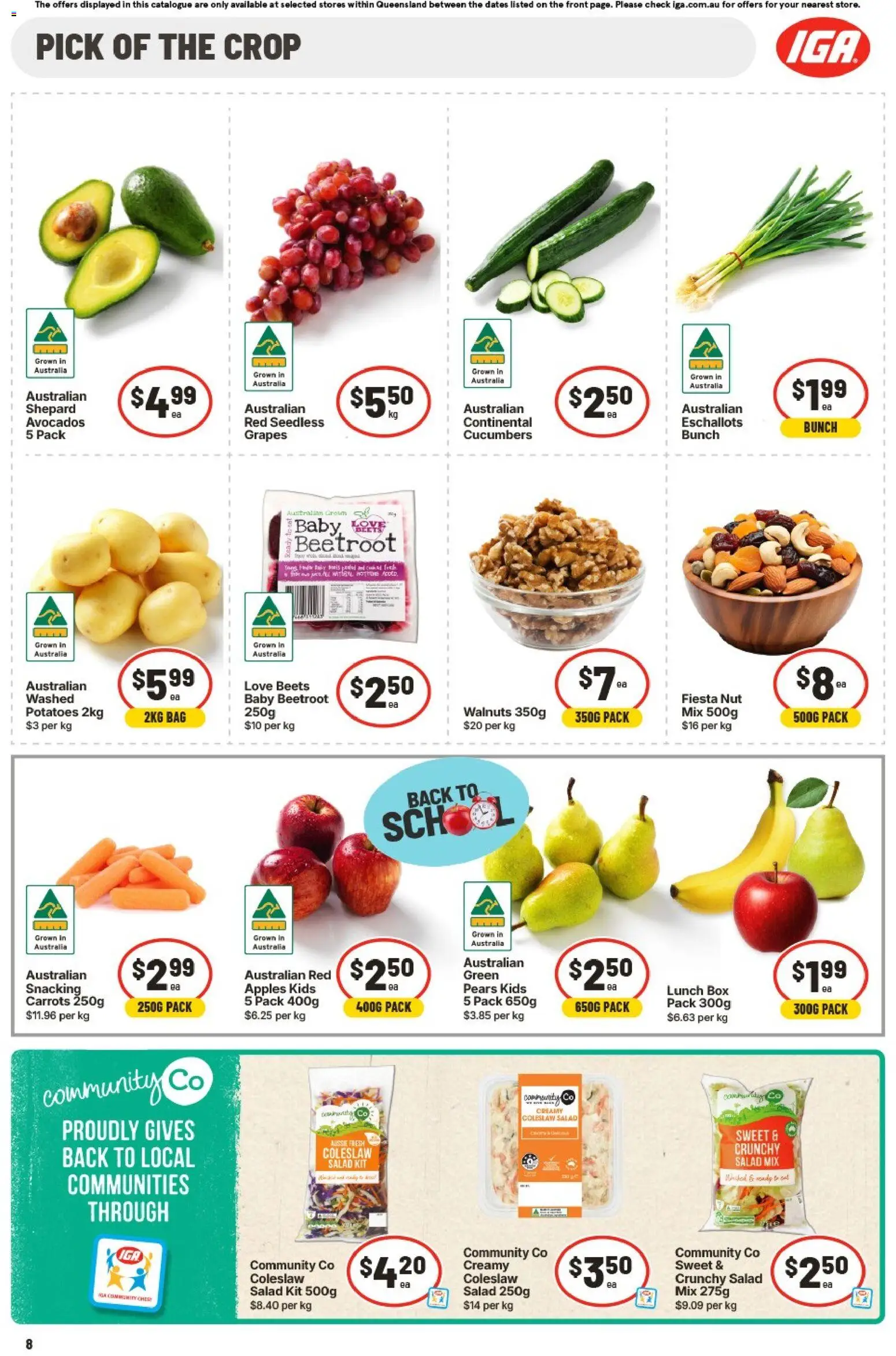 IGA catalogue - valid from 15.04.2026 | Page: 11 | Products: Chicken, Potatoes, Salt, Vinegar