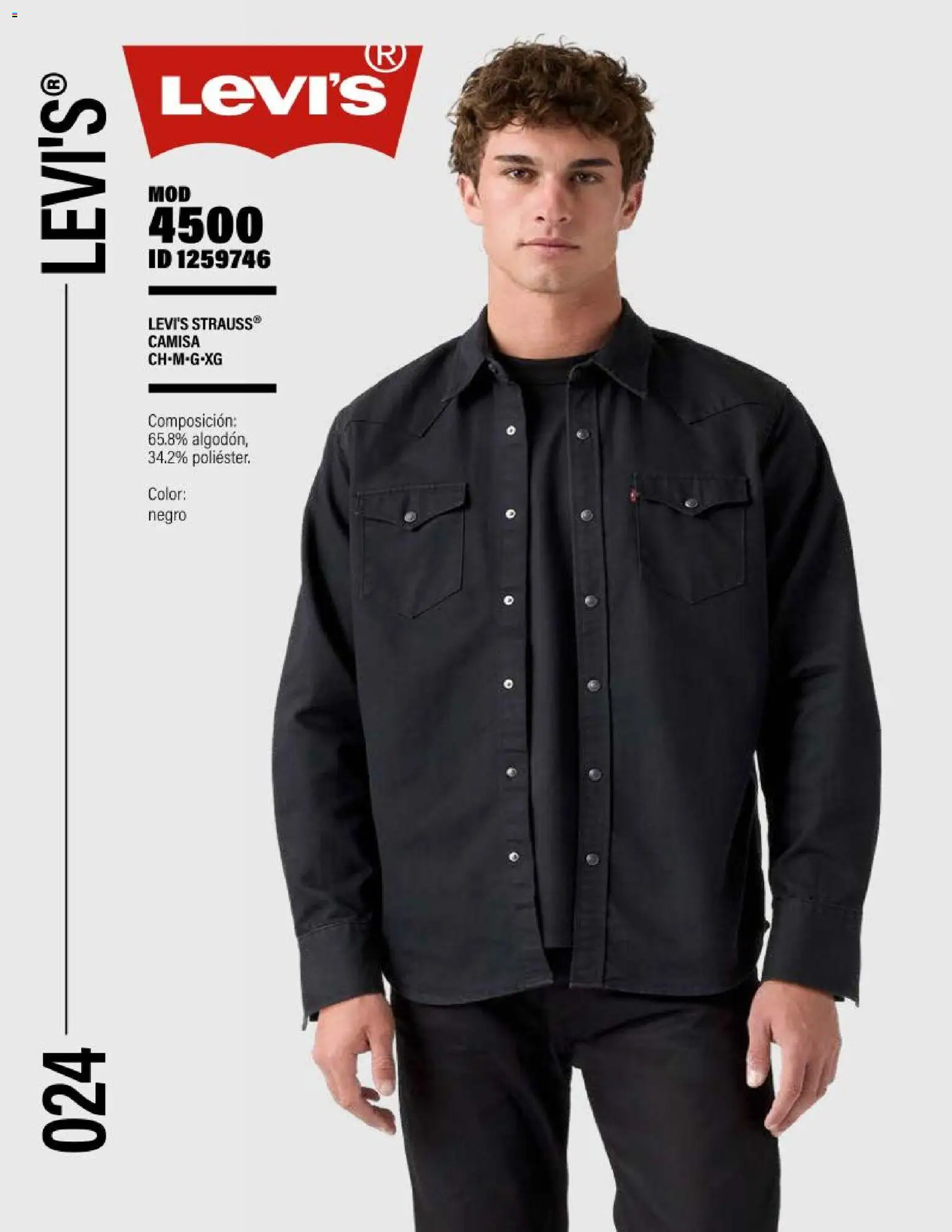 Nuevas ofertas de Price Shoes válidas en toda la República Mexicana desde el 11.06.2026. ¡Encuentra las mejores ofertas en Price Shoes catálogo Live in Levi's! | Página: 24 | Productos: Camisa