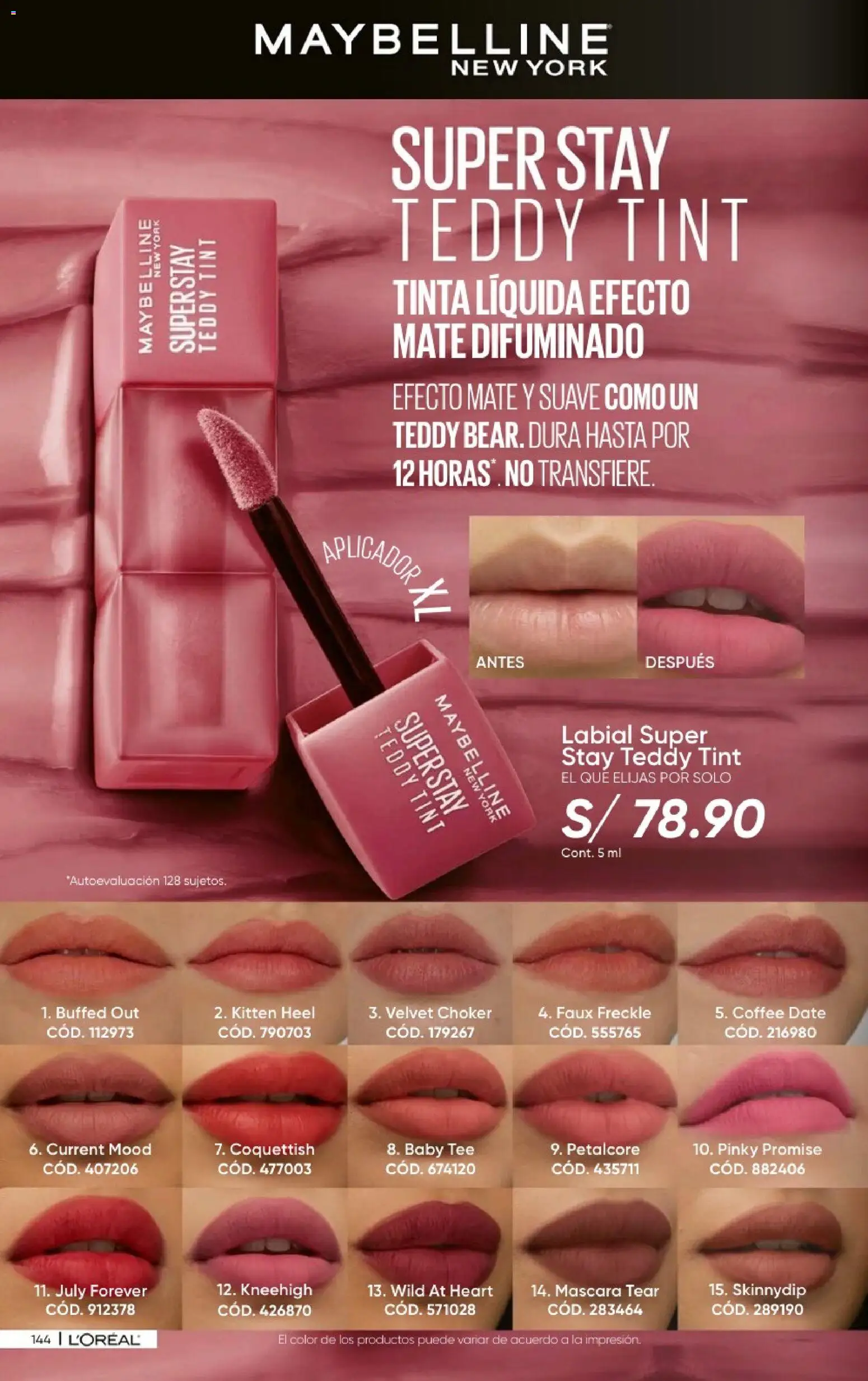 Catálogo Azzorti válido desde 20/09/2026 | Página: 146 | Productos: Máscara
