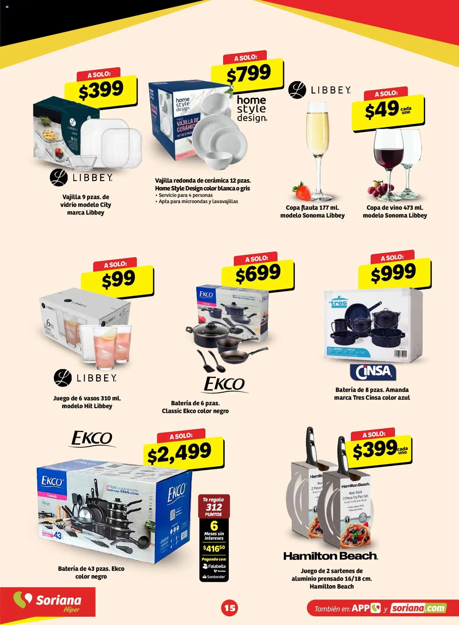 Nuevas ofertas de Soriana válidas en toda la República Mexicana desde el 30/10/2026. ¡Encuentra las mejores ofertas en Soriana Buen Fest Mercado! | Página: 15