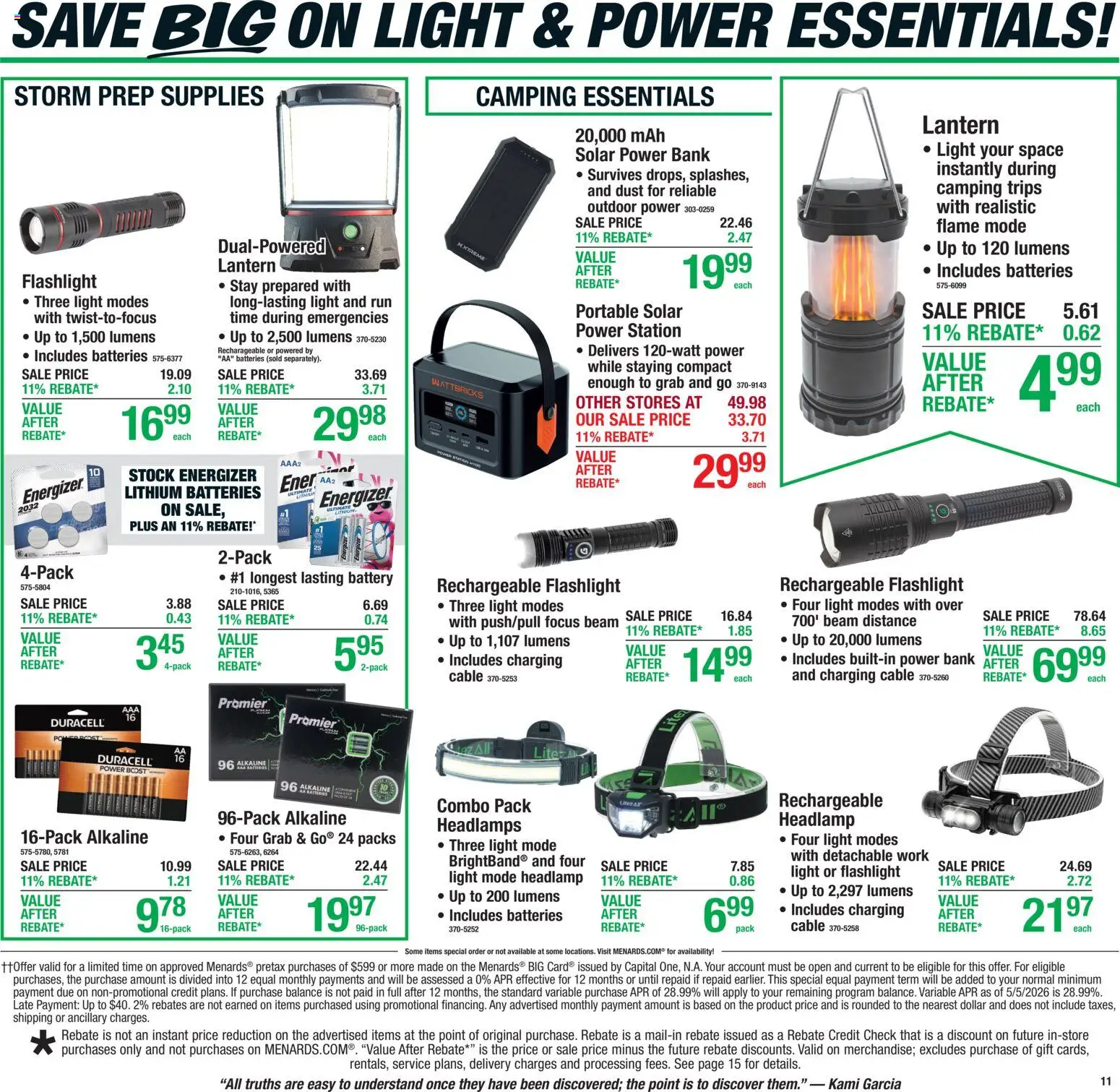 Menards Weekly Ad - valid from 04.06.2026 | Page: 13
