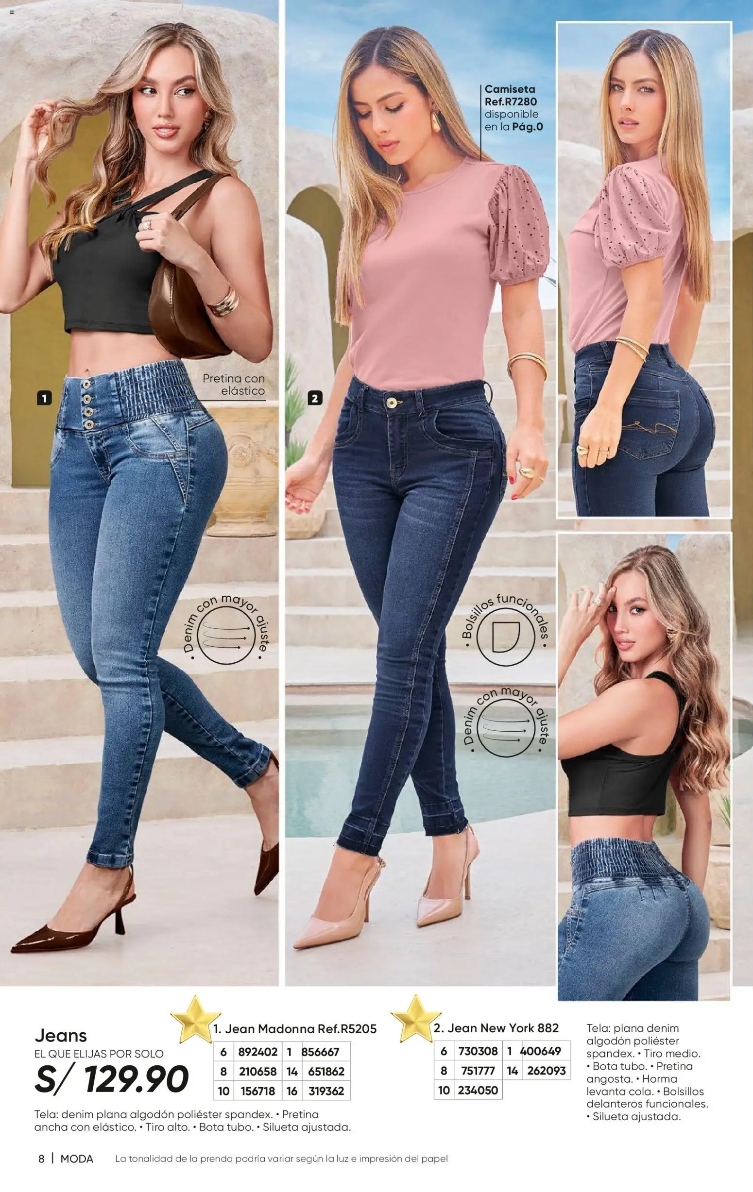 Catálogo Azzorti válido desde 31/08/2026 | Página: 14 | Productos: Bolsillos, Algodón, Jeans