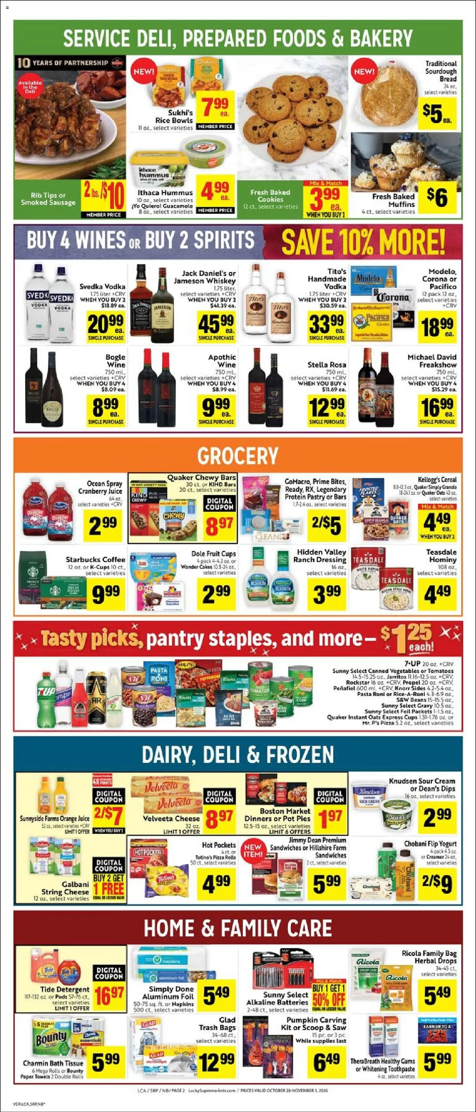Lucky Supermarkets Weekly - valid from 10/28/2026 | Page: 2