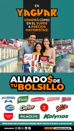 Vista previa Yaguar - Oferta semanal General Roca válido desde el 20/07/2026
