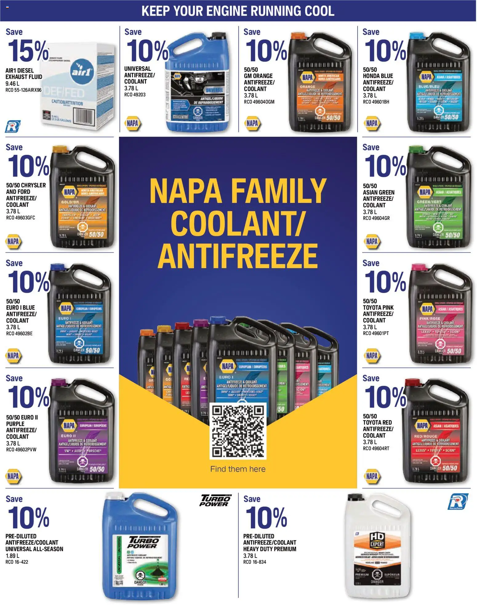 NAPA Auto Parts flyer valid from Aug 1, 2026 | Page: 5