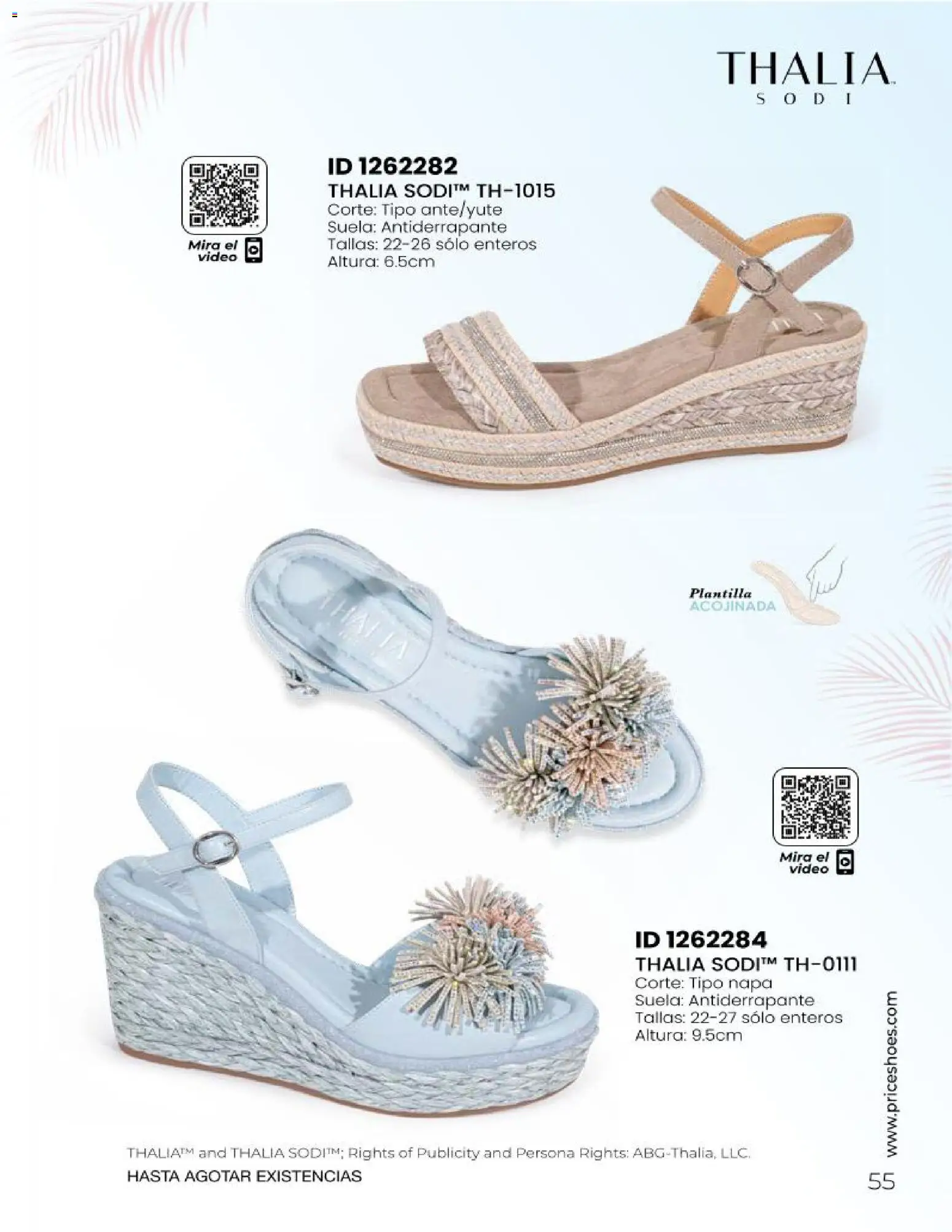 Nuevas ofertas de Price Shoes válidas en toda la República Mexicana desde el 23/06/2026. ¡Encuentra las mejores ofertas en Price Shoes catálogo Sandalias 2026! | Página: 55 | Productos: Video