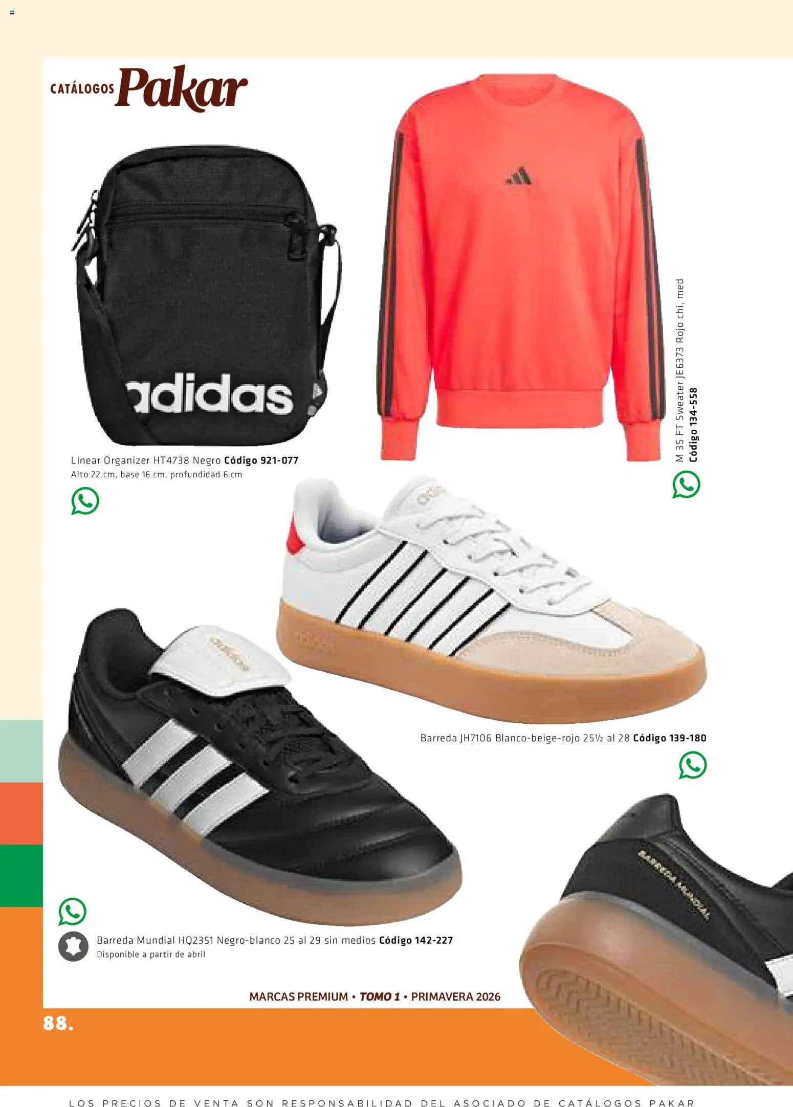 Nuevas ofertas de SC Pakar válidas en toda la República Mexicana desde el 27/02/2026. ¡Encuentra las mejores ofertas en SC Pakar catálogo Premium Men Tomo 1! | Página: 88