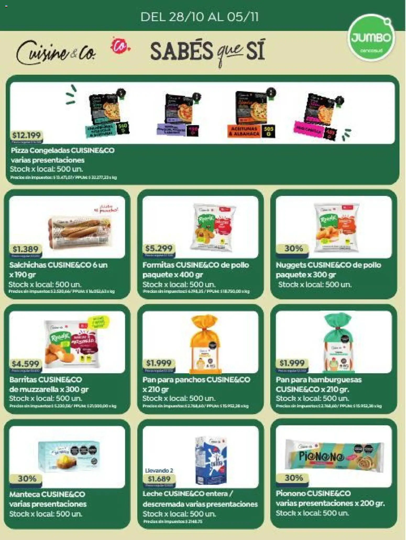 Jumbo - Especial Marcas Propias │ válido desde el 28/10/2026 | Página: 5