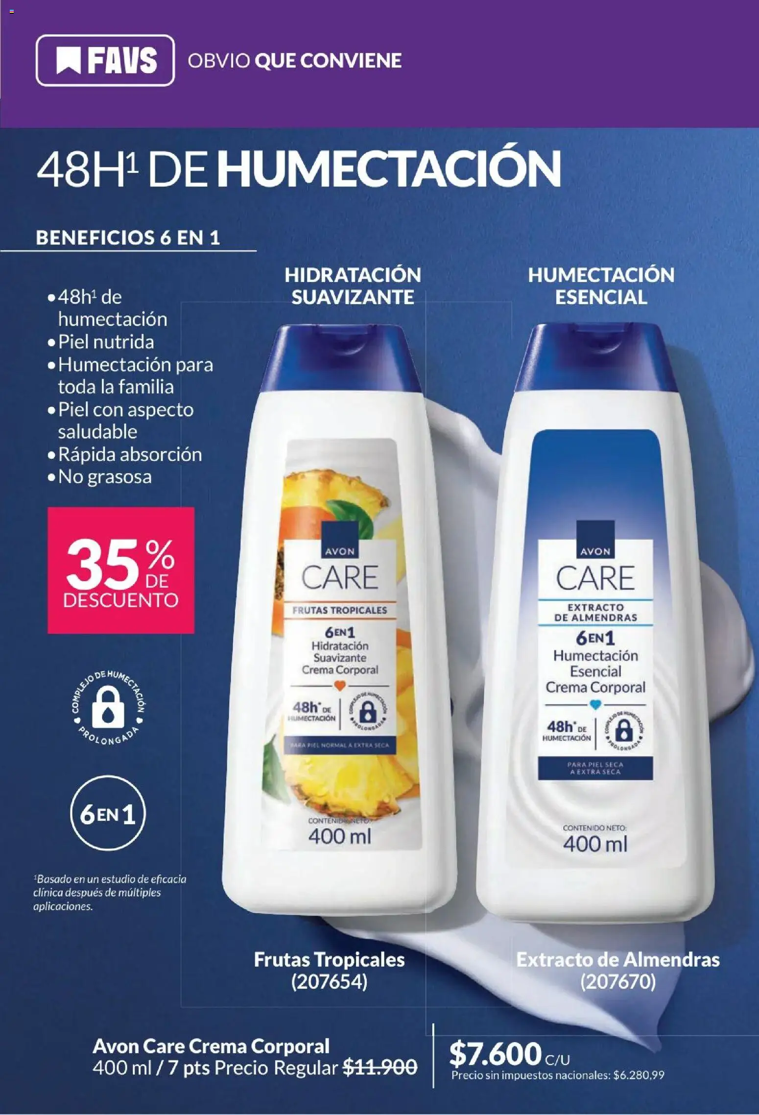 Catálogo AVON Campaña 4/2026 │ válido desde el 01/04/2026 | Página: 136 | Productos: Almendras, Suavizante, Crema