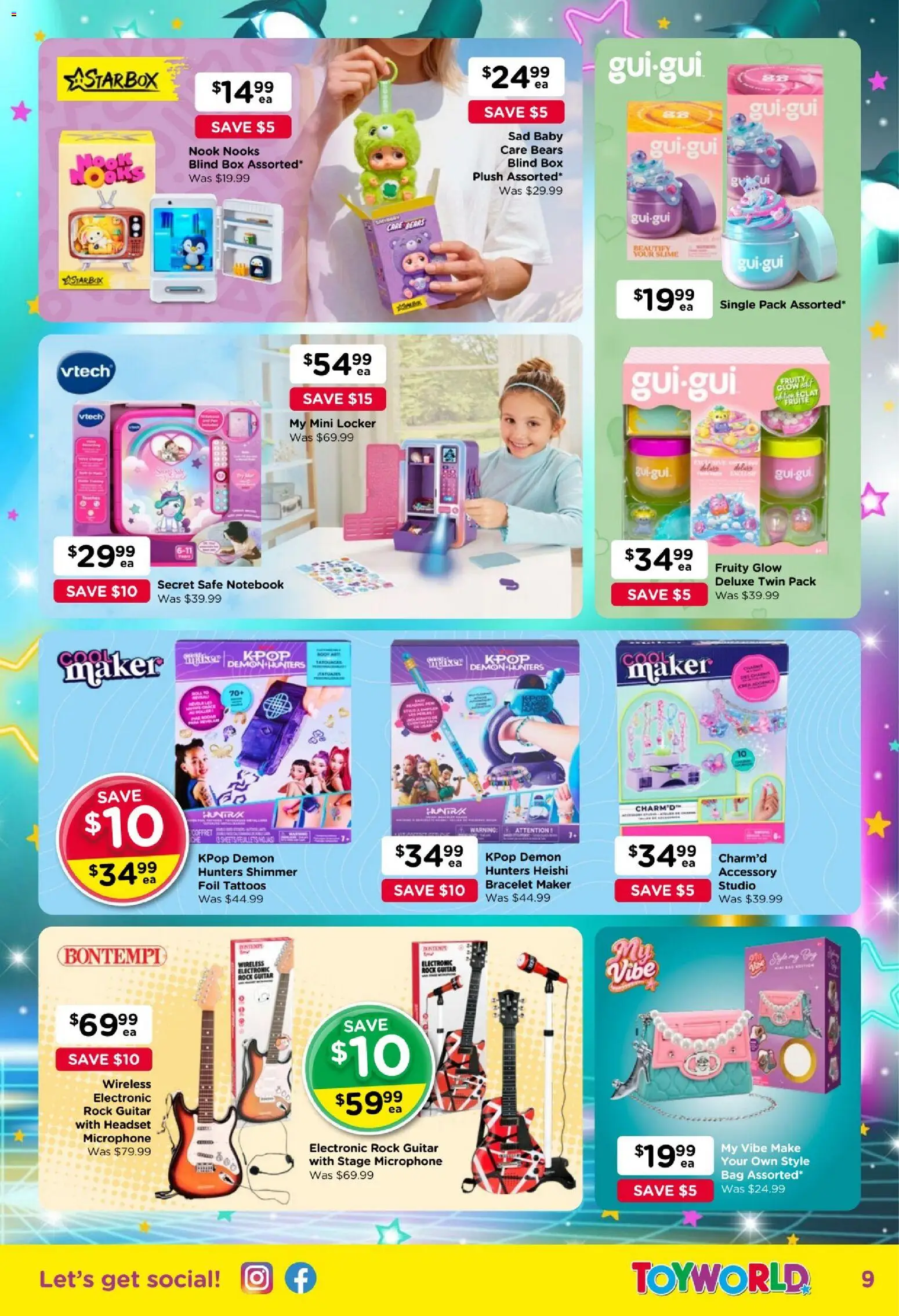 Toyworld catalogue - valid from 23/09/2026 | Page: 9 | Products: Notebook, Microphone, Bag, Safe