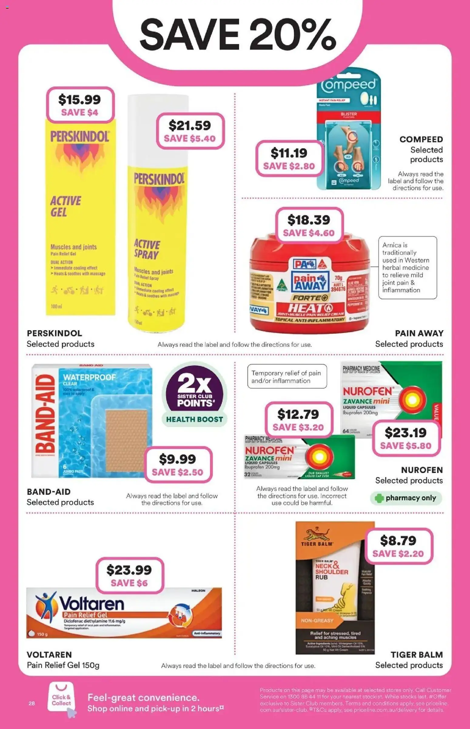 Priceline Pharmacy catalogue - valid from 20.05.2026 | Page: 28 | Products: Cream, Herbal, Pain relief