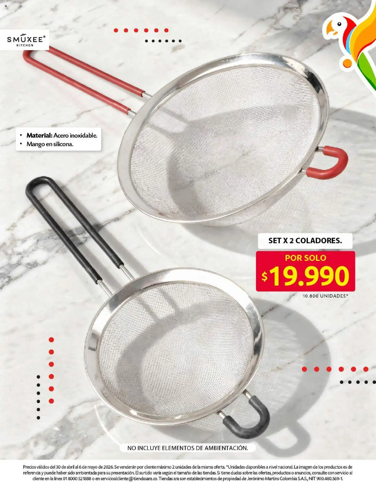 Ara revista - valida desde el 30.04.2026 | Página: 13 | Productos: Sobre, Mango