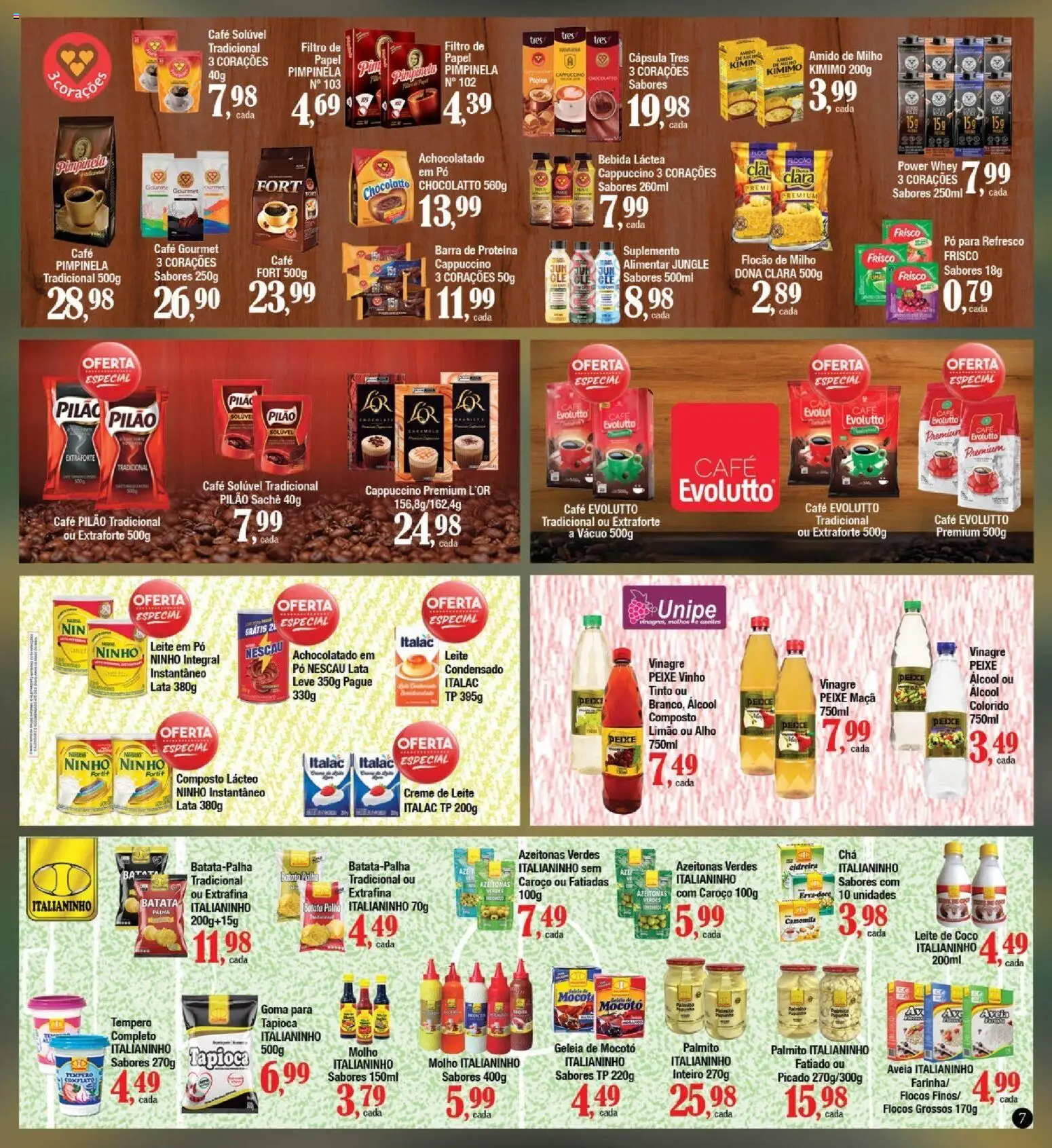 Supermercados Unidos Folheto - válido de 01.06.2026 | Página: 7 | Produtos: Pó, Café, Flocos, Bebida