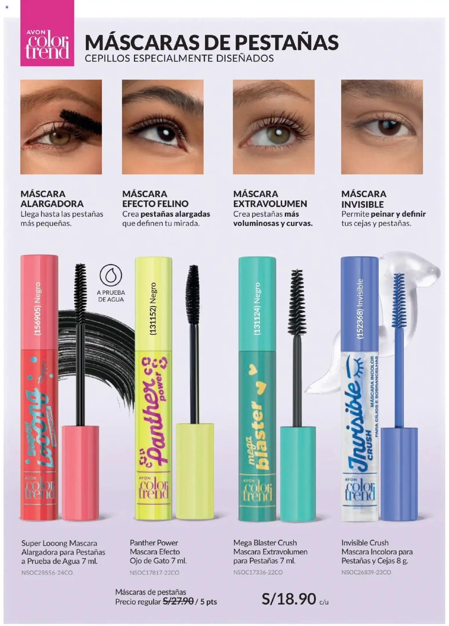 Catálogo Avon válido desde 24.05.2026 | Página: 63 | Productos: Máscara