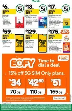 Preview of Woolworths catalogue - valid from 17.06.2026 | Page: 41 | Products: Date, Device, Camera, Mobile