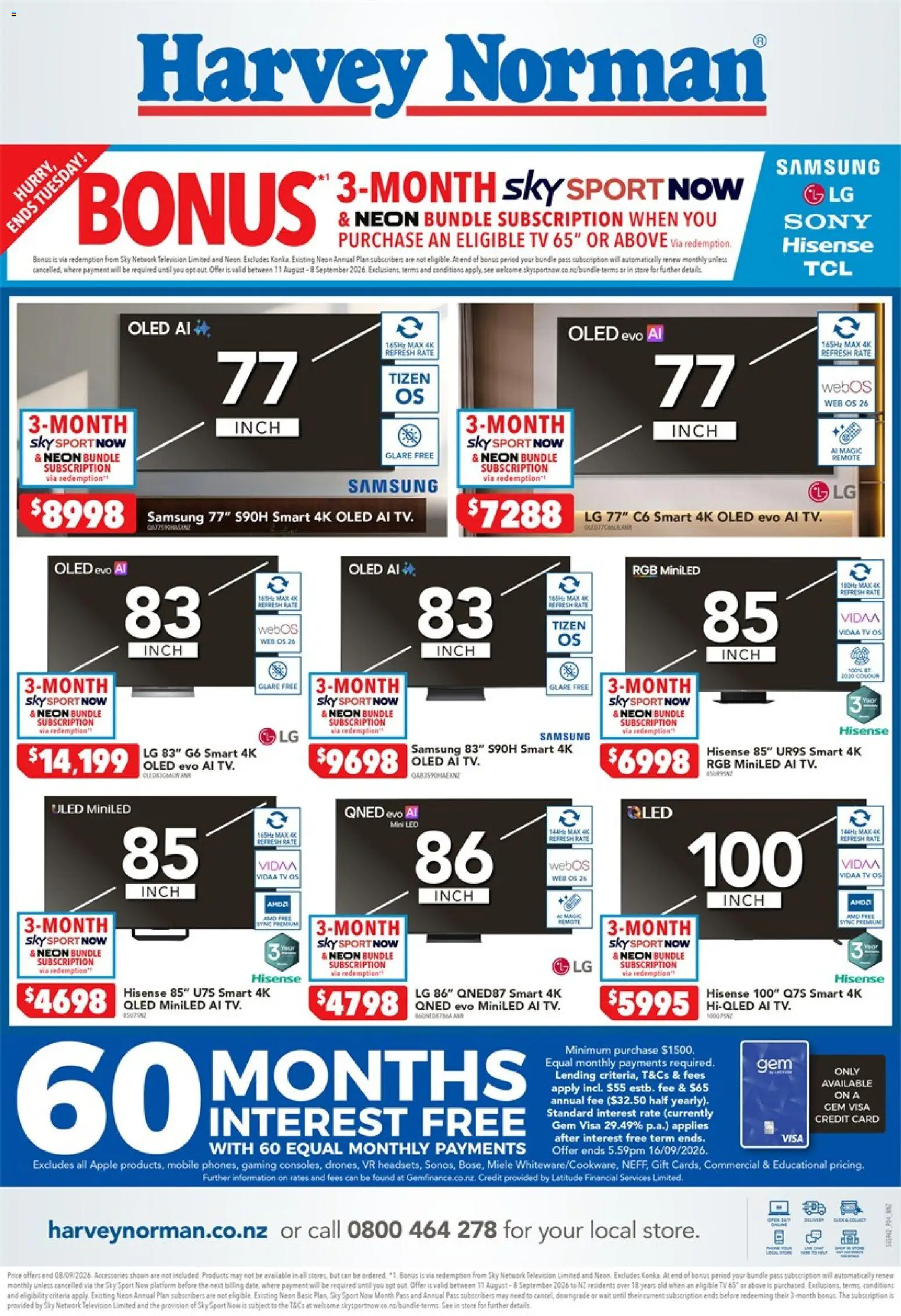 Harvey Norman catalogue from 5 Sept 2026 | Page: 4