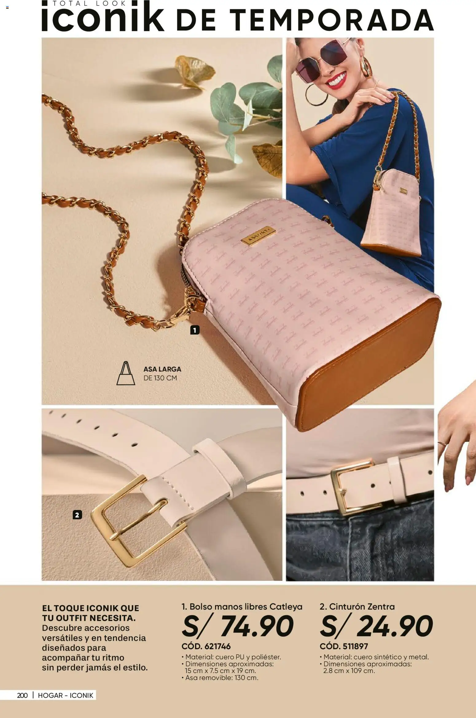Catálogo Azzorti válido desde 18.05.2026 | Página: 202 | Productos: Bolso, Cinturón