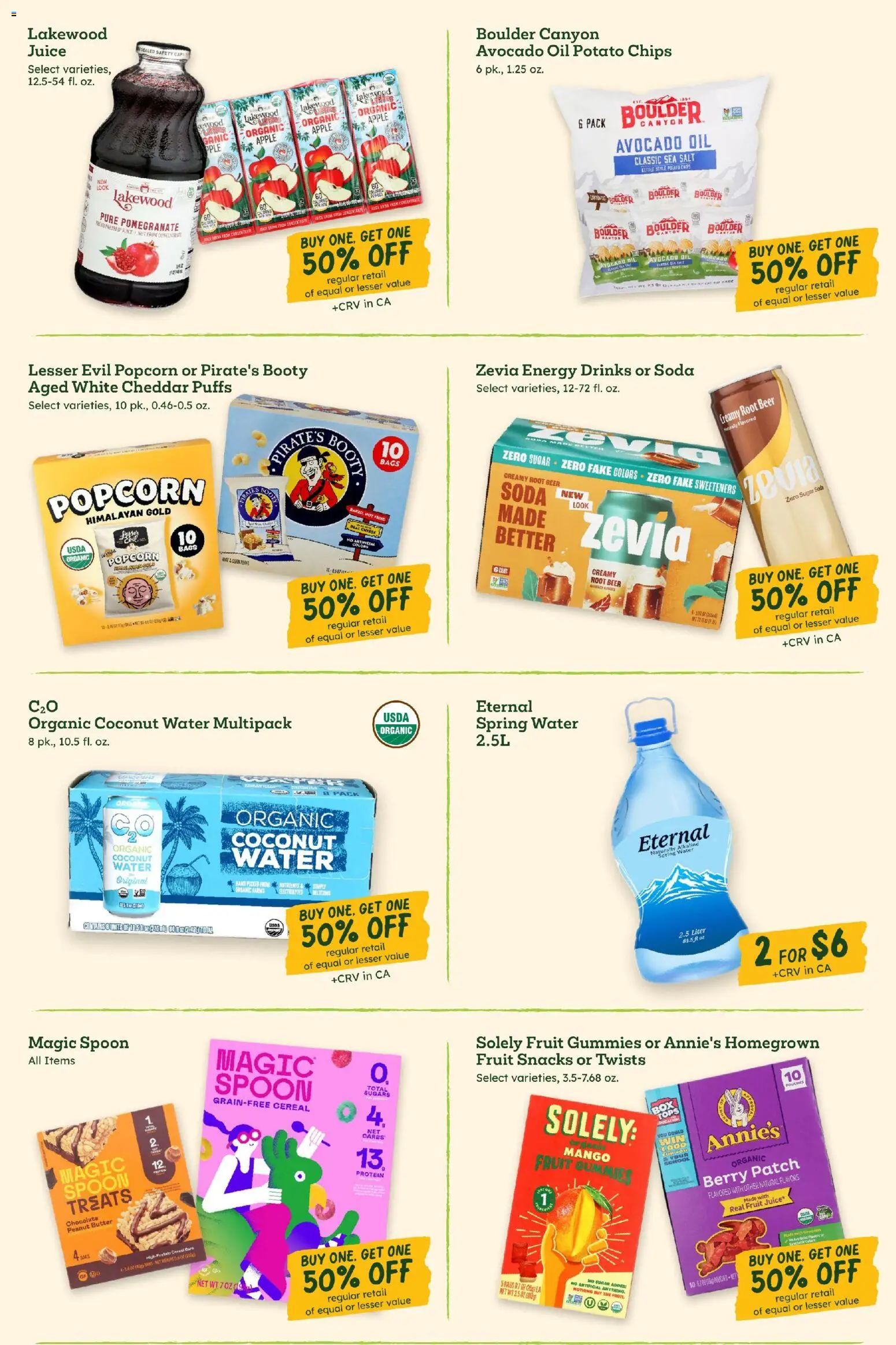 Sprouts Weekly Ad - valid from 07/29/2026 | Page: 9 | Products: Cheese, Avocado, Mango, Cap