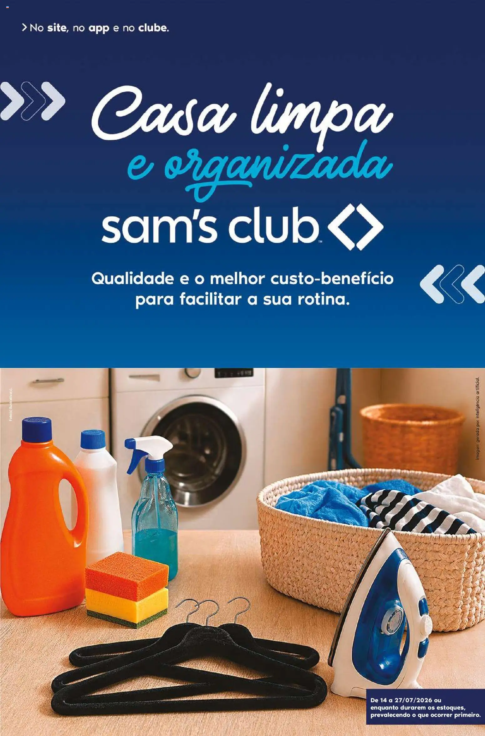Sam's Club Folheto - válido de 14/07/2026 | Página: 1