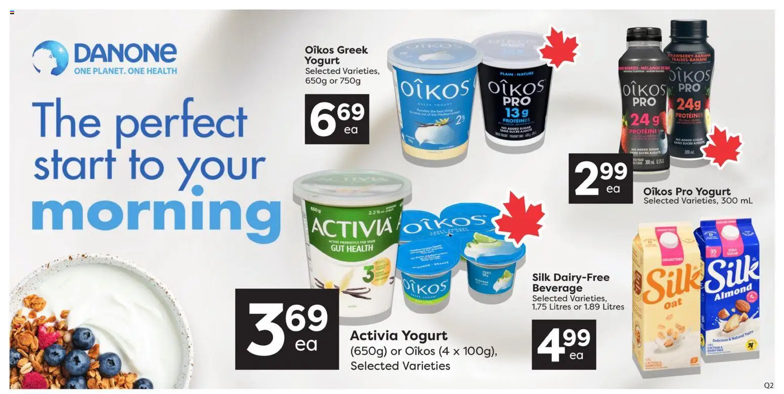 Quality Foods flyer valid from Sep 17, 2026 | Page: 8 | Products: Sugar, Probiotics, Yogurt