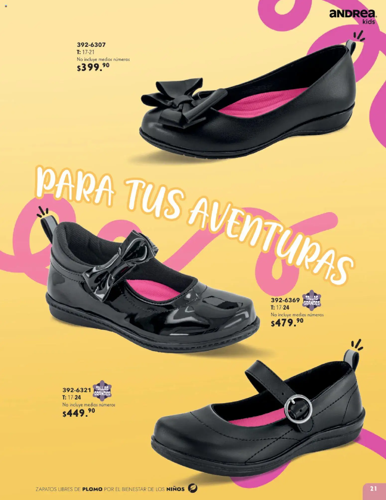 Nuevas ofertas de Andrea válidas en toda la República Mexicana desde el 23/08/2026. ¡Encuentra las mejores ofertas en Andrea catálogo Infantil! | Página: 21