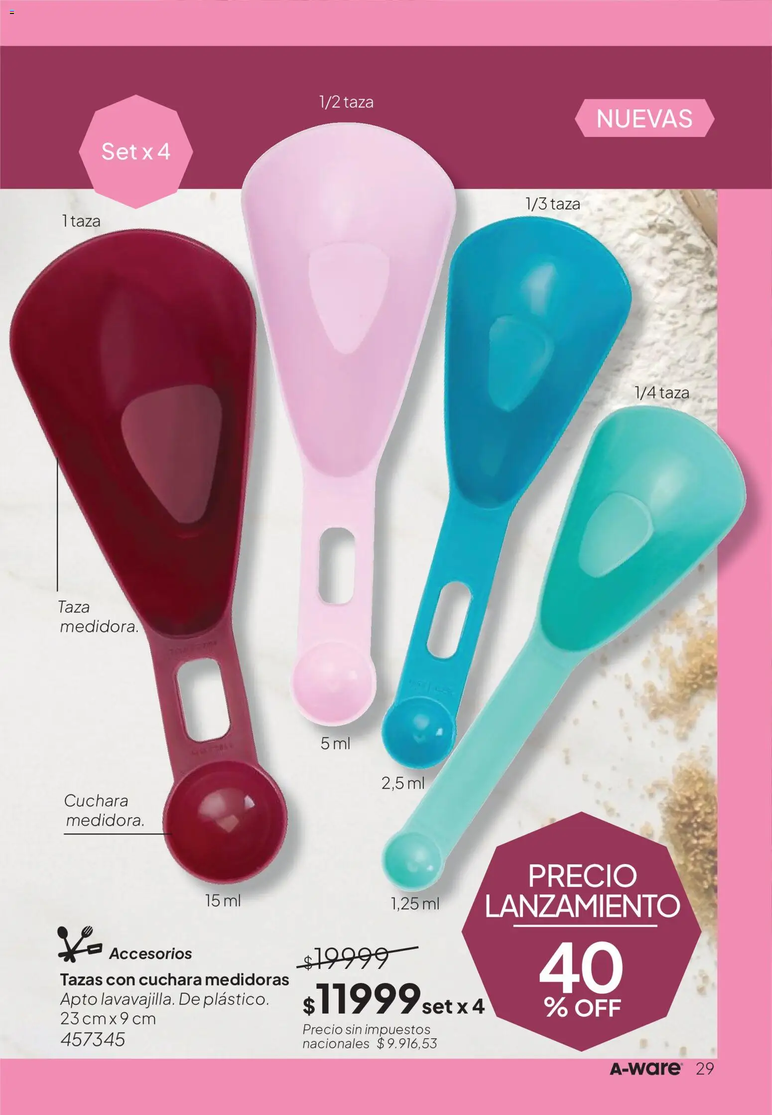Tupperware Folleto │ válido desde el 18/09/2026 | Página: 30 | Productos: Cuchara, Taza