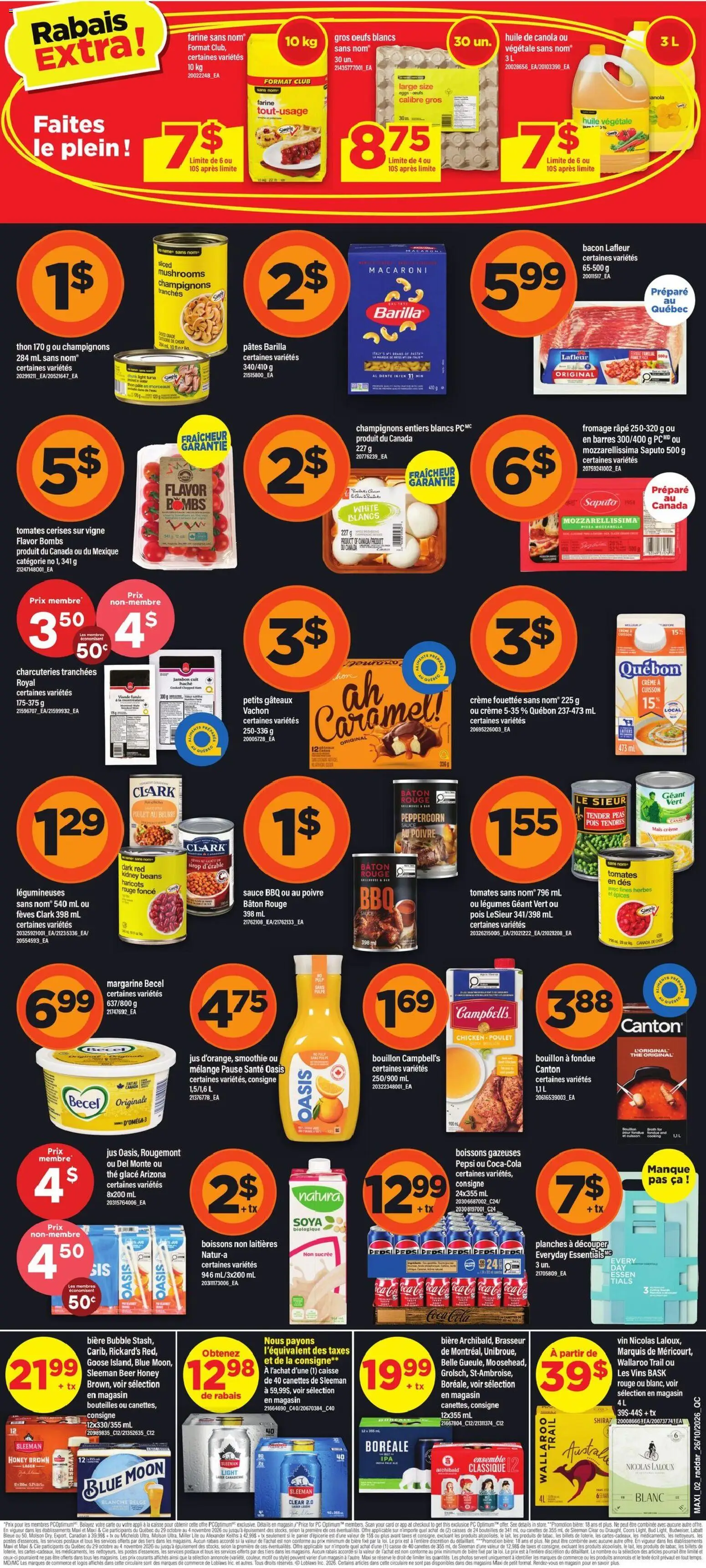 Maxi flyer valid from Oct 29, 2026 | Page: 2