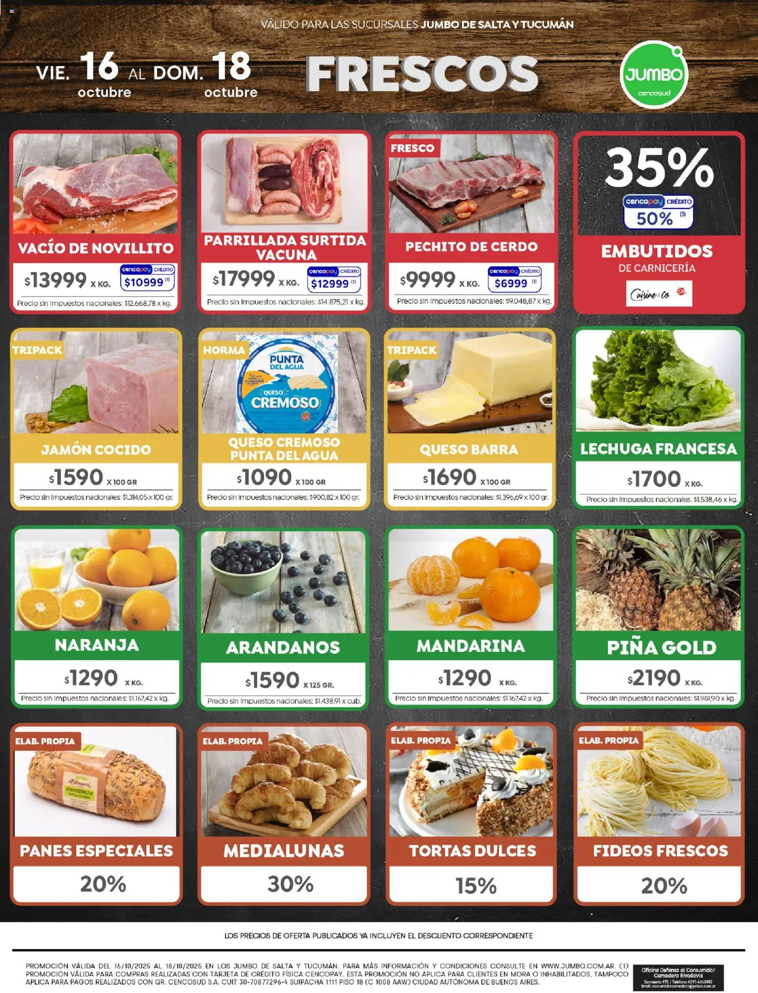 Jumbo - Ofertas | Salta & Tucumán │ válido desde el 16/10/2026 | Página: 8