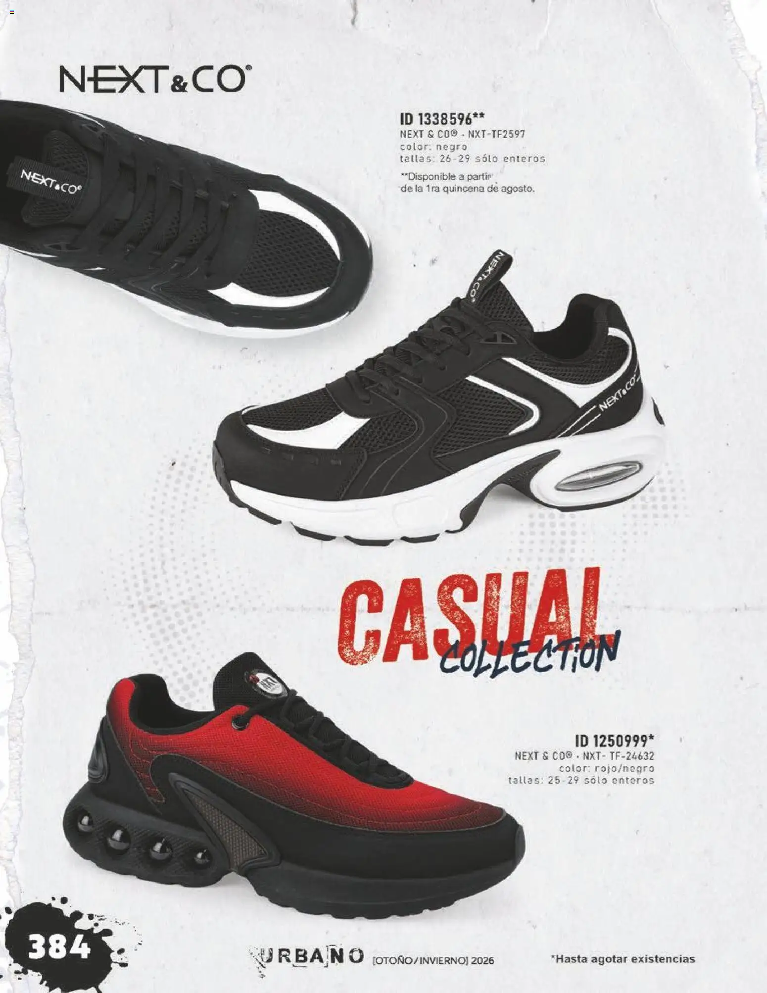 Nuevas ofertas de Price Shoes válidas en toda la República Mexicana desde el 31/07/2026. ¡Encuentra las mejores ofertas en Price Shoes catálogo Urbano! | Página: 384
