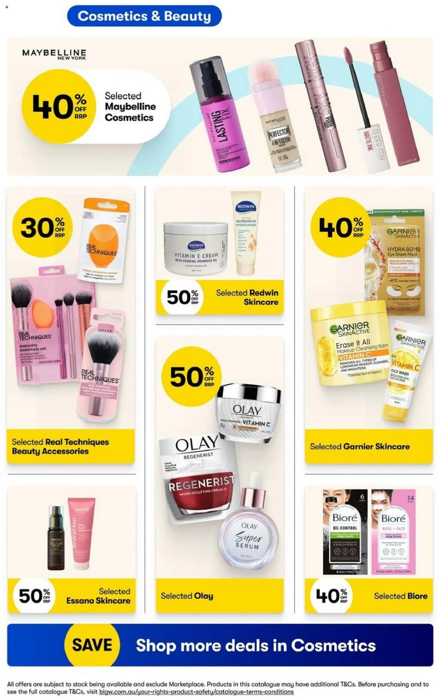 Big W catalogue - valid from 20/08/2026 | Page: 40 | Products: Mask, Cream, Accessories, Vitamin
