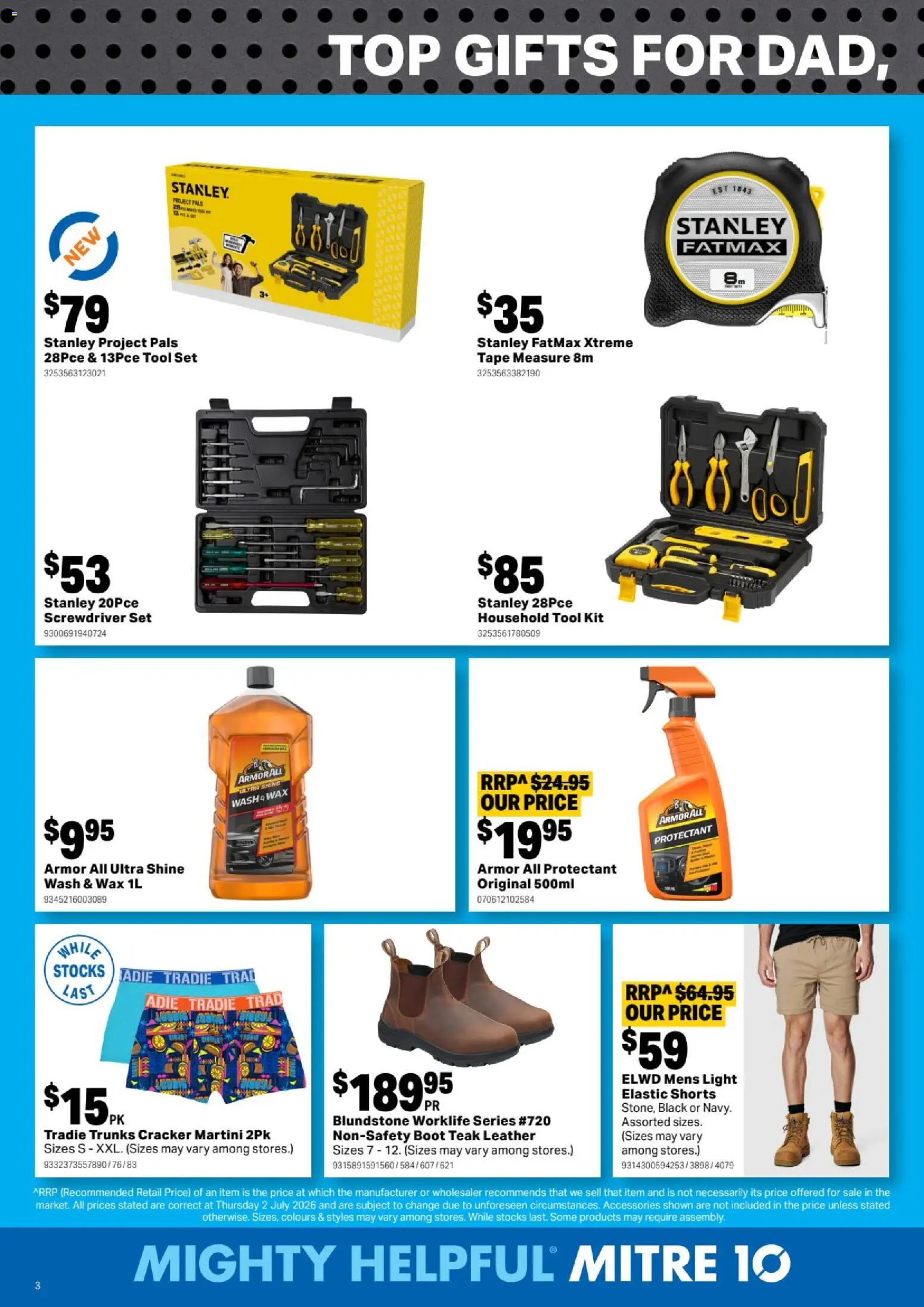 Mitre 10 catalogue - valid from 12/08/2026 | Page: 3 | Products: Household, Light, Accessories, Trunks