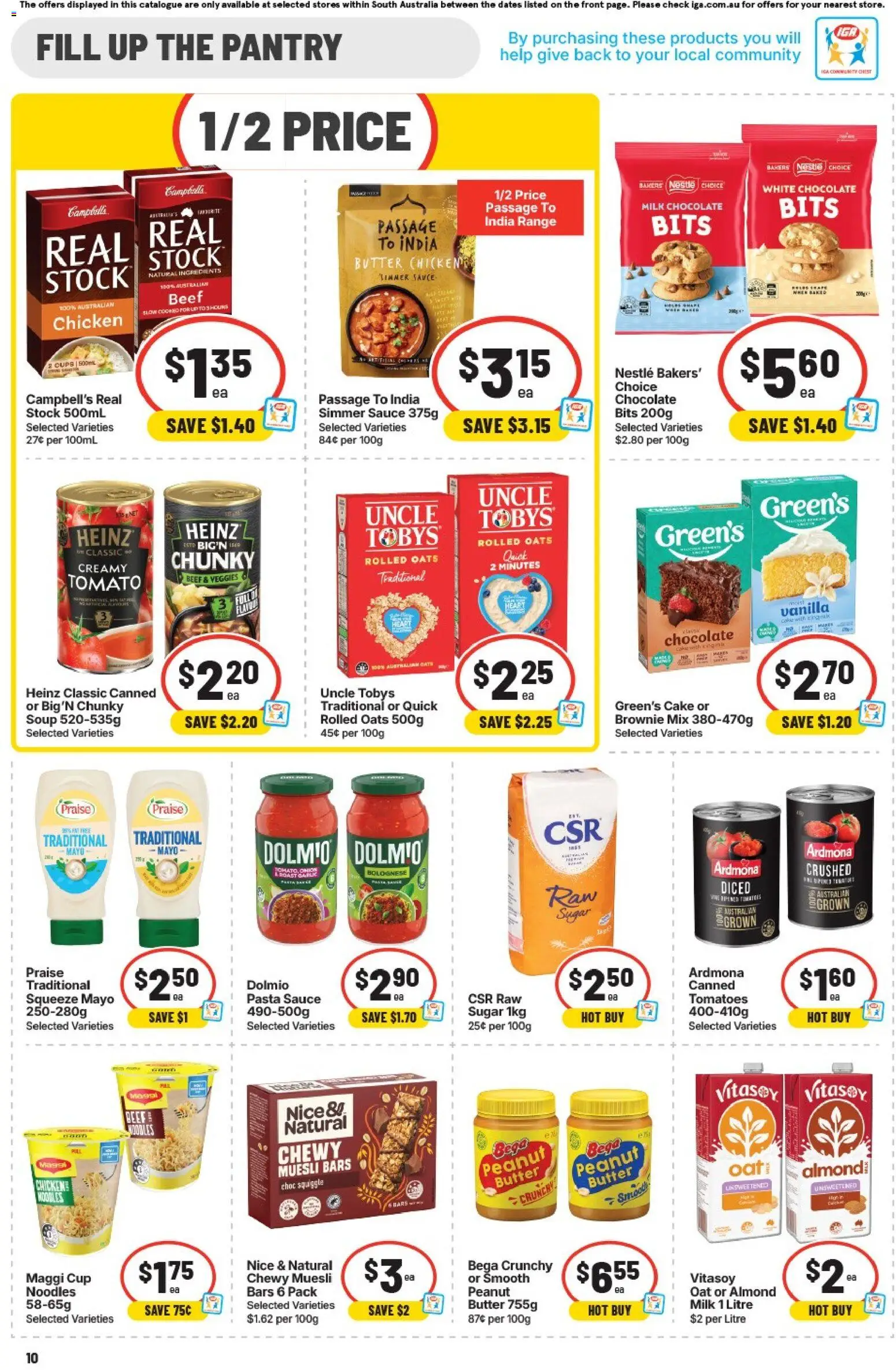 IGA catalogue - valid from 12/08/2026 | Page: 11 | Products: Noodles, Pasta, Soup, White chocolate
